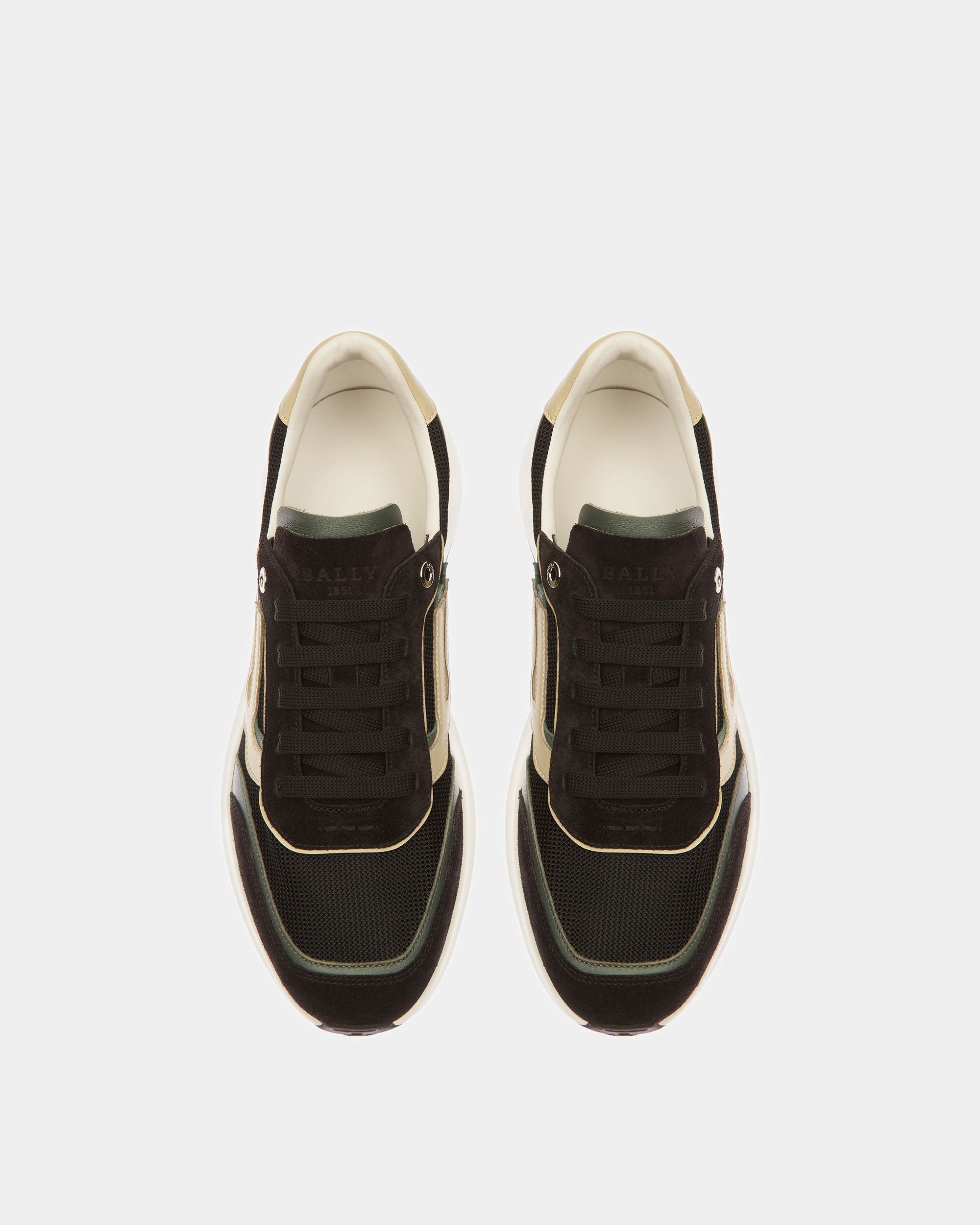 Demmy-T Sneakers Aus Leder Und Textil In Schwarz - Herren - Bally - 02