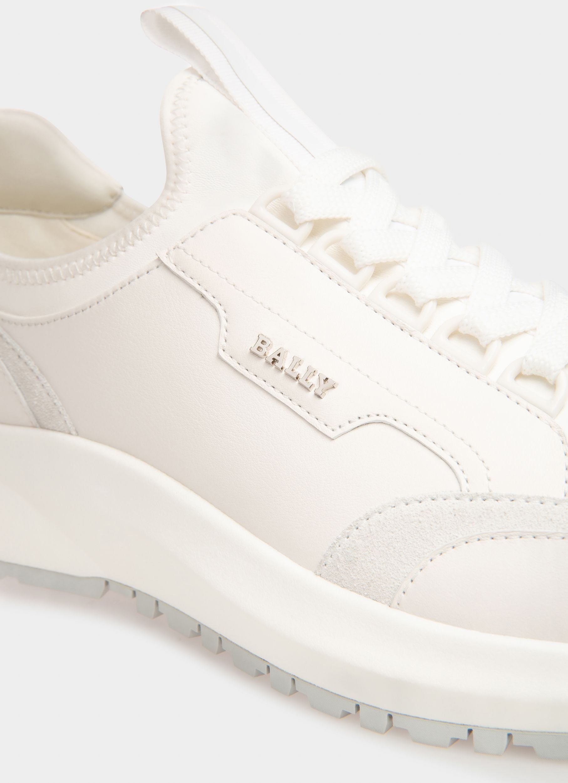 Deven Sneaker Aus Weissem Leder - Herren - Bally - 06
