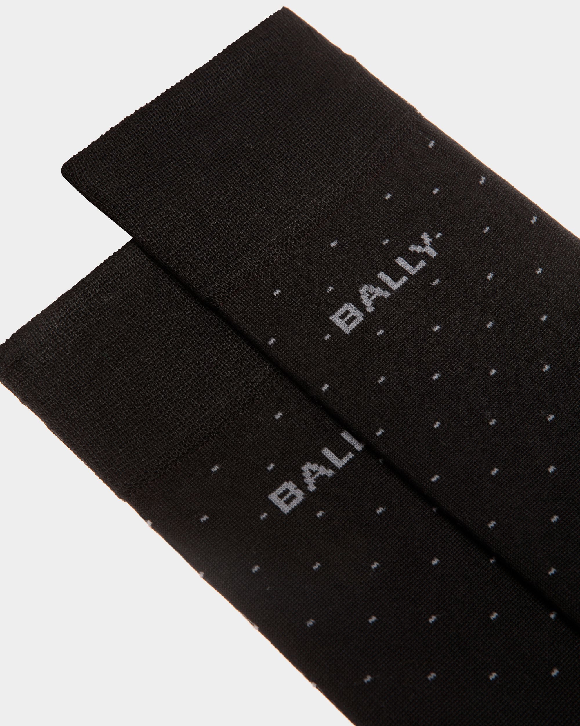 Socken Aus Baumwolle In Schwarz - Herren - Bally - 02