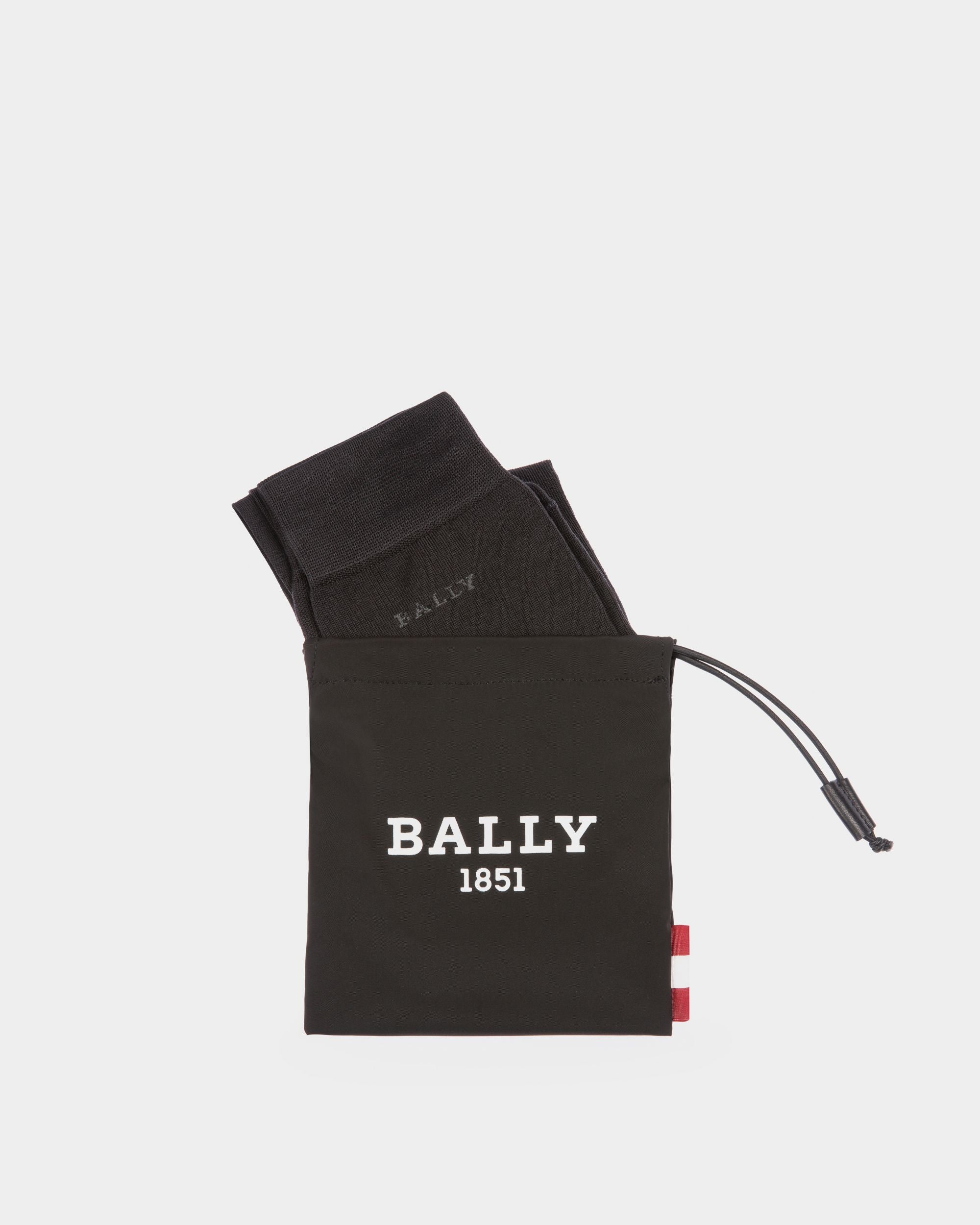 Socken Aus Grauer Baumwolle - Herren - Bally - 02