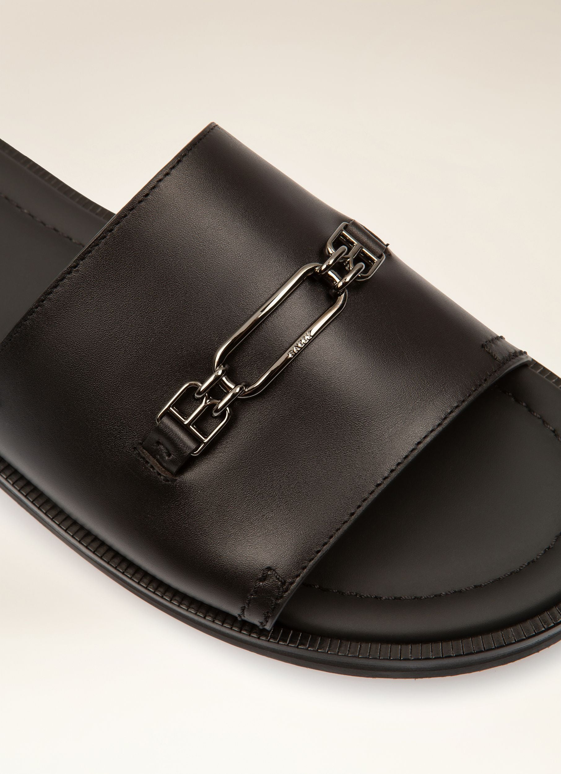 Jacob Sandaletten Aus Schwarzem Leder - Herren - Bally - 02