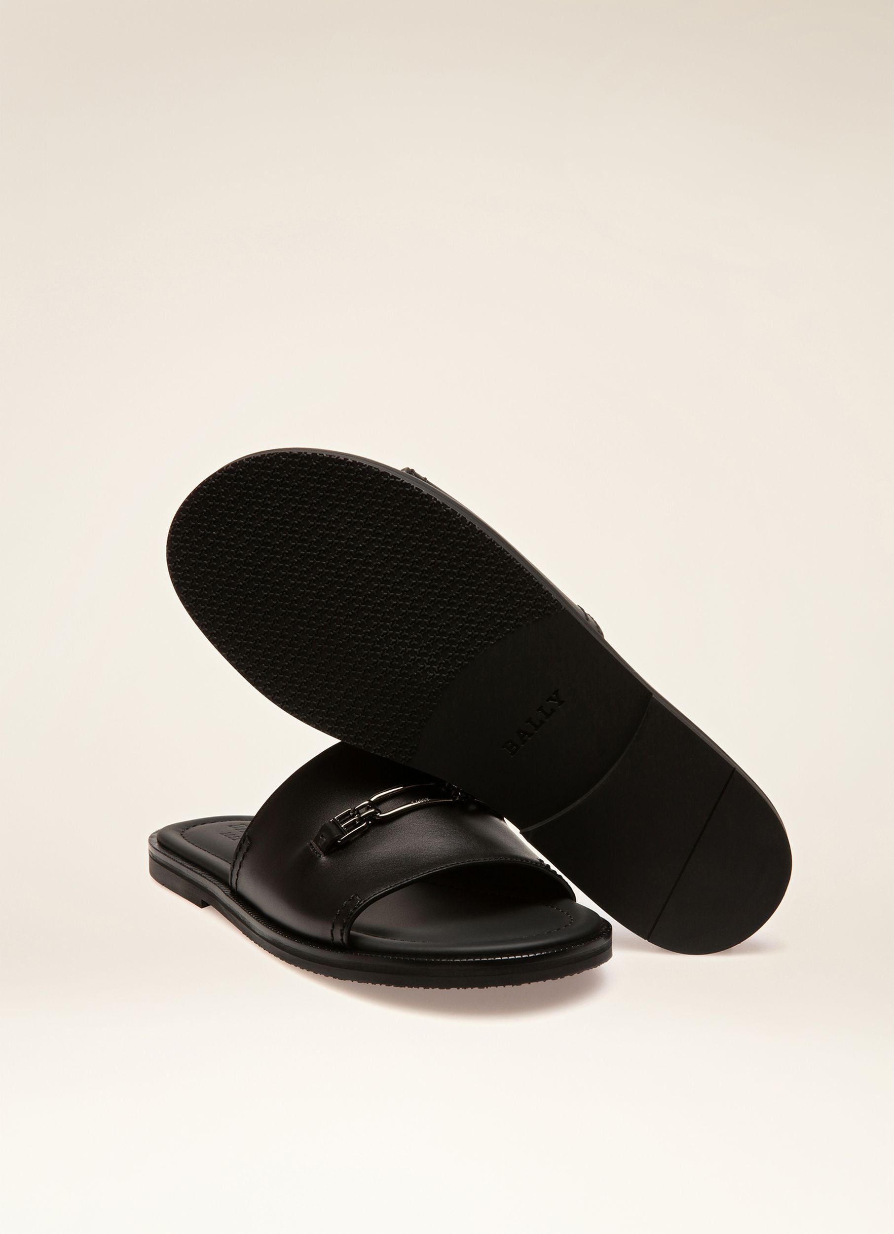 Jacob Sandaletten Aus Schwarzem Leder - Herren - Bally - 07