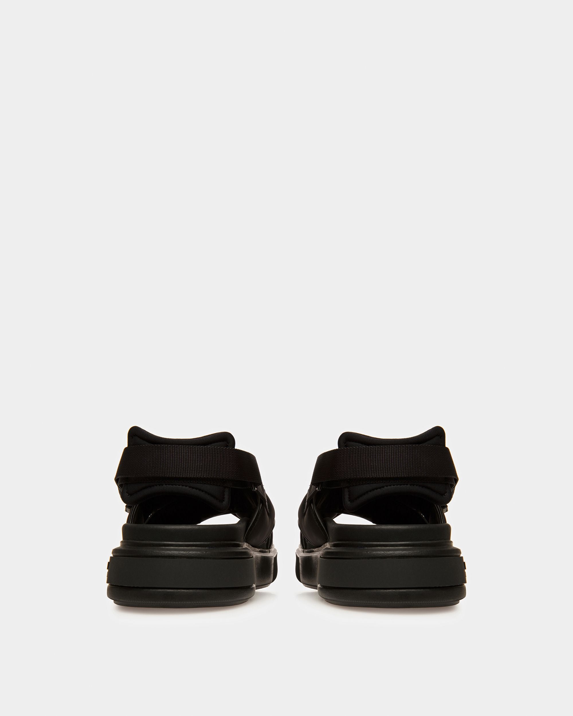 Jodye Sandalen Aus Leder Und Nylon In Schwarz - Herren - Bally - 04