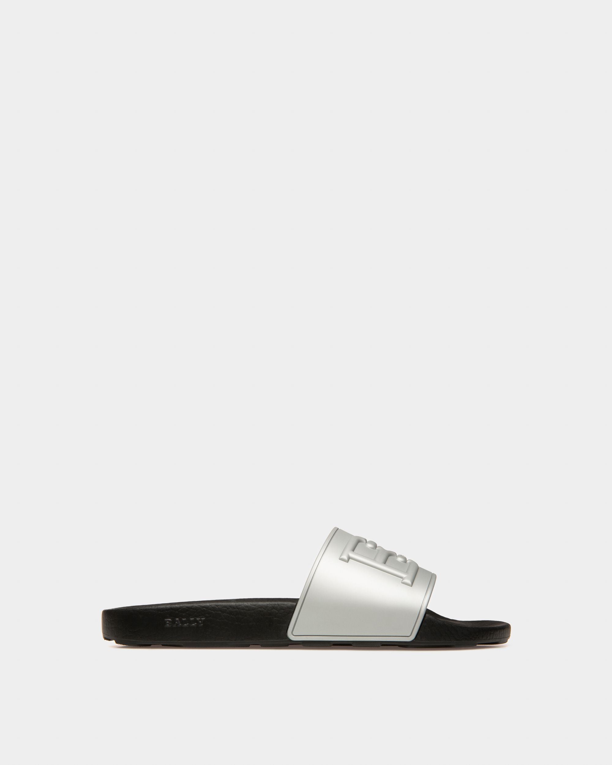 Scotty Gummisandalen In Silber - Herren - Bally - 01