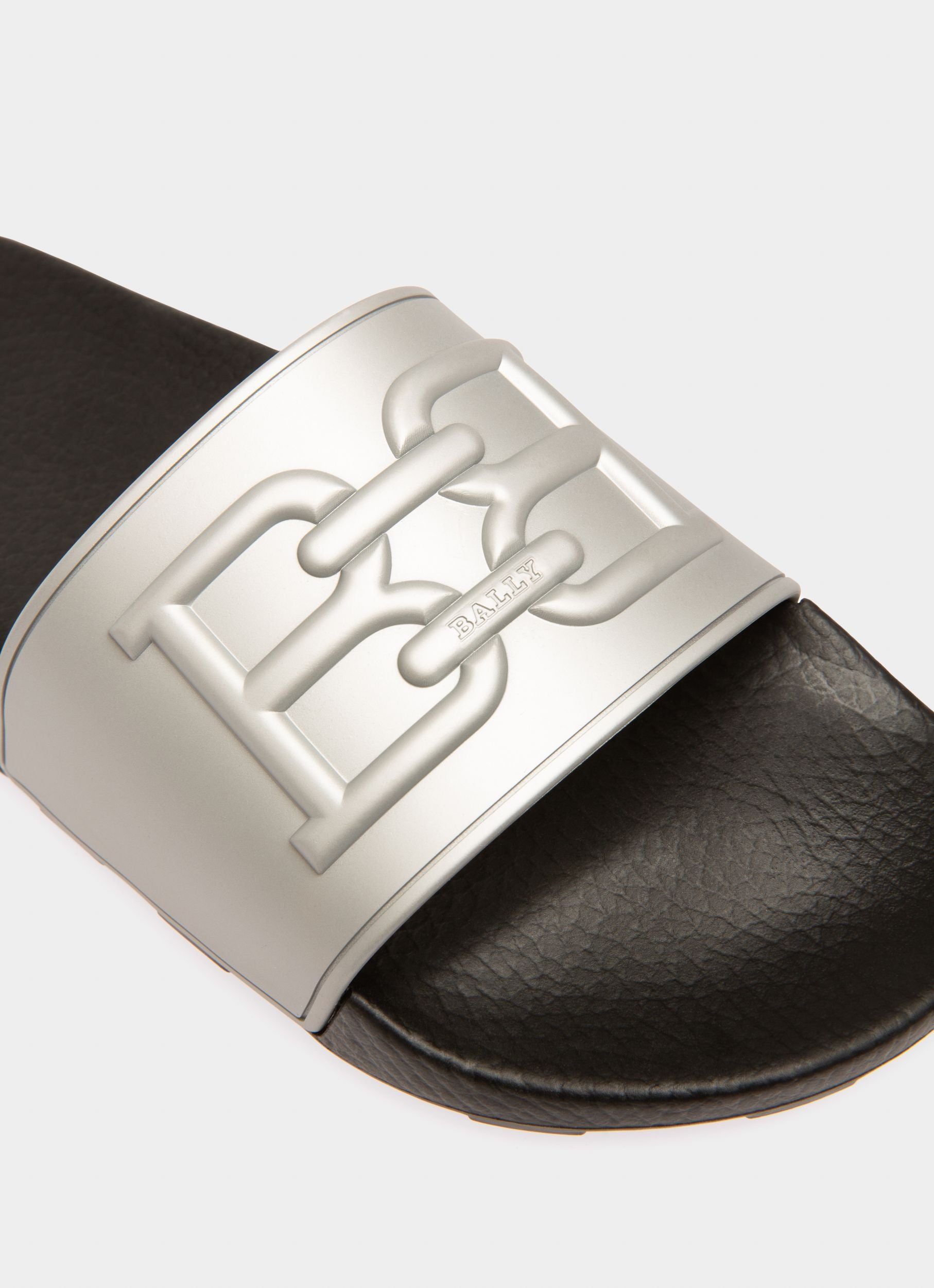 Scotty Gummisandalen In Silber - Herren - Bally - 05