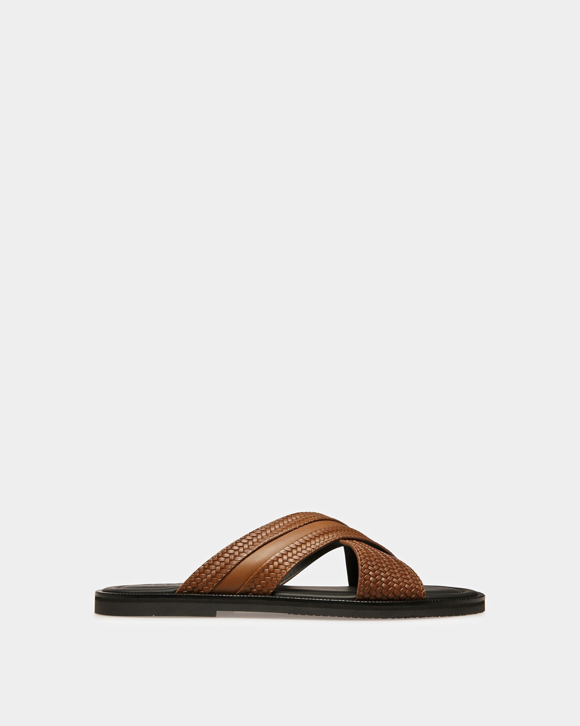 Jabil Ledersandalen In Salbeigrün - Herren - Bally - 01