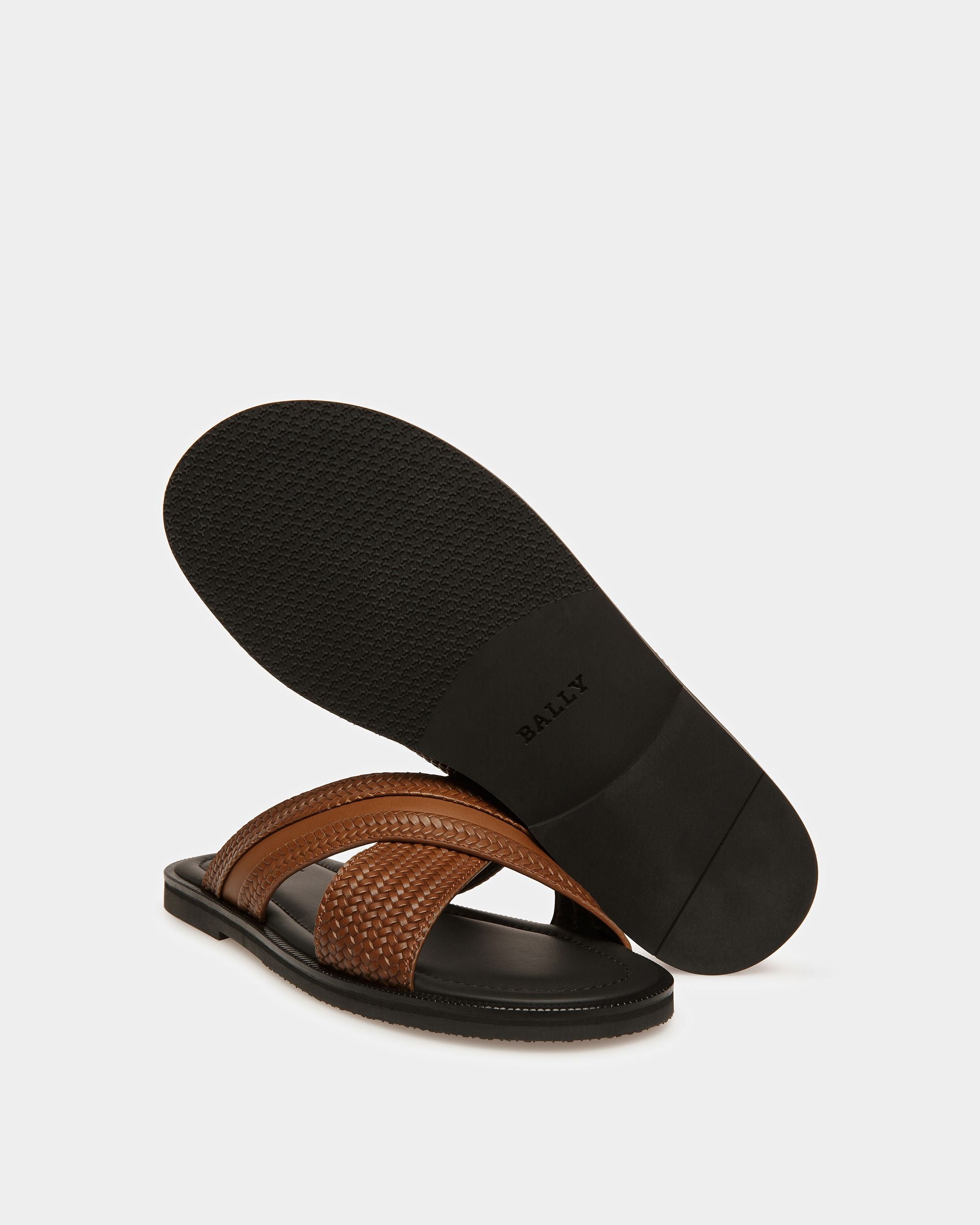 Jabil Ledersandalen In Salbeigrün - Herren - Bally - 05