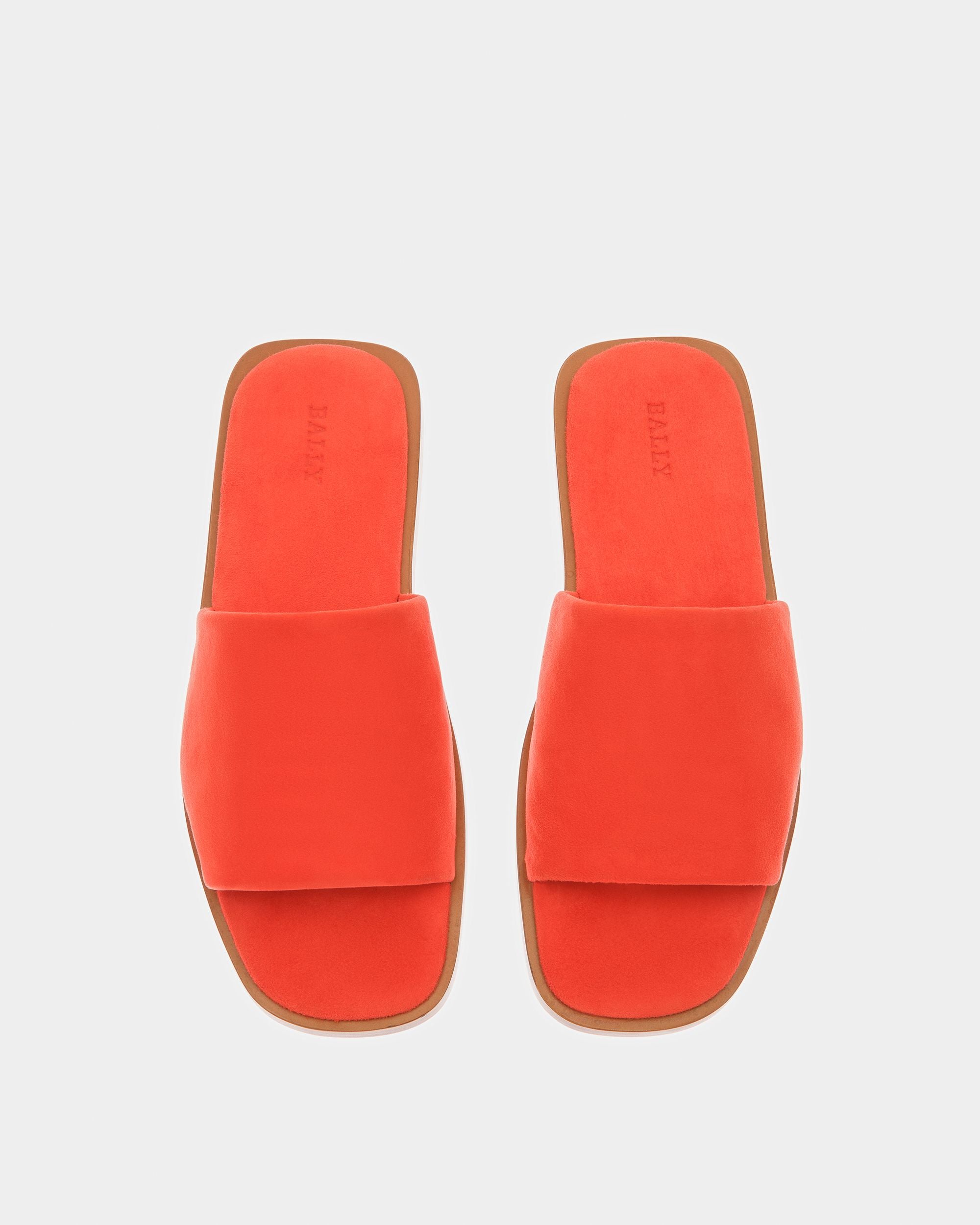 Sabian Ledersandalen In Orange - Herren - Bally - 02