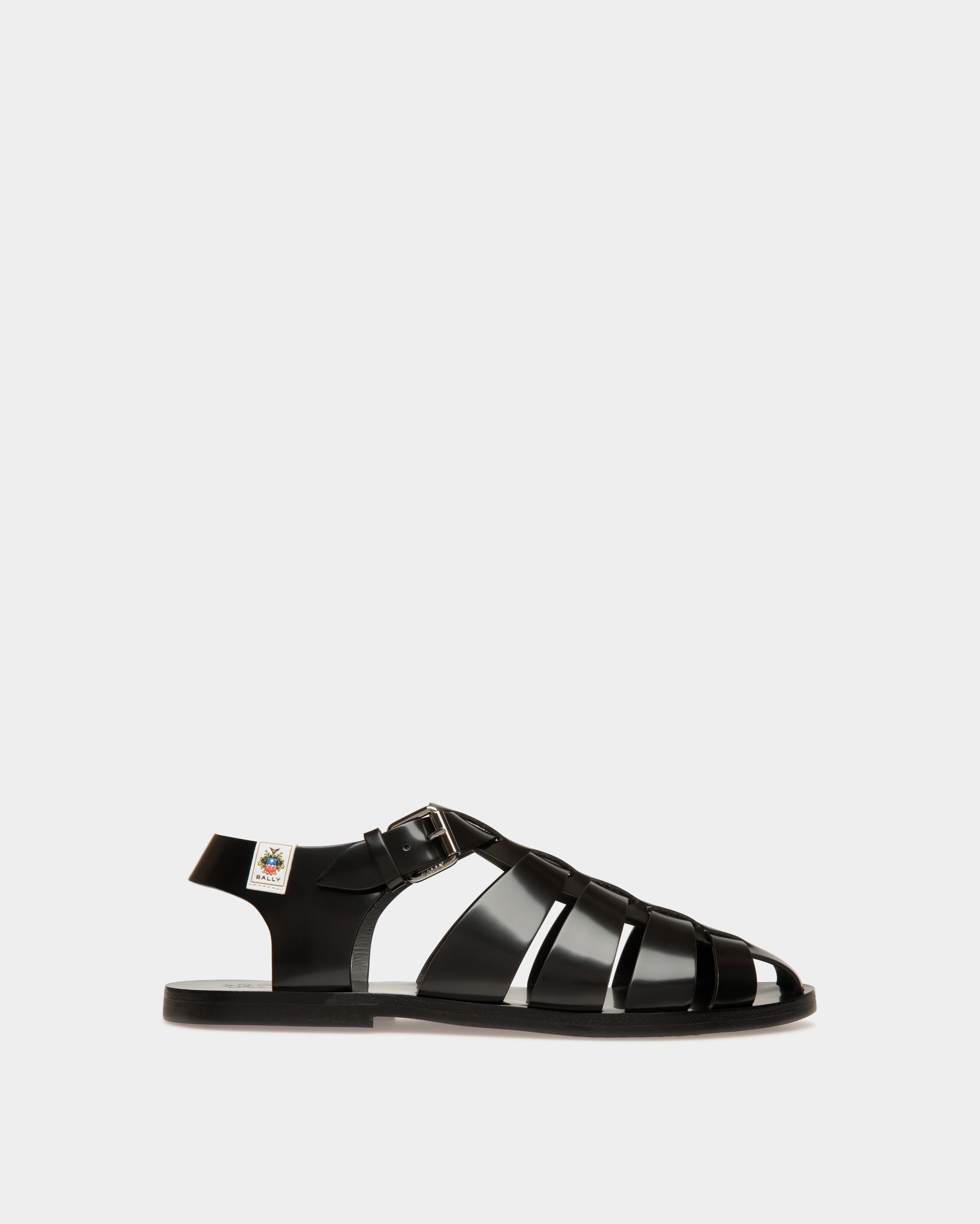 Chateau Sandale Aus Leder In Schwarz - Herren - Bally - 01