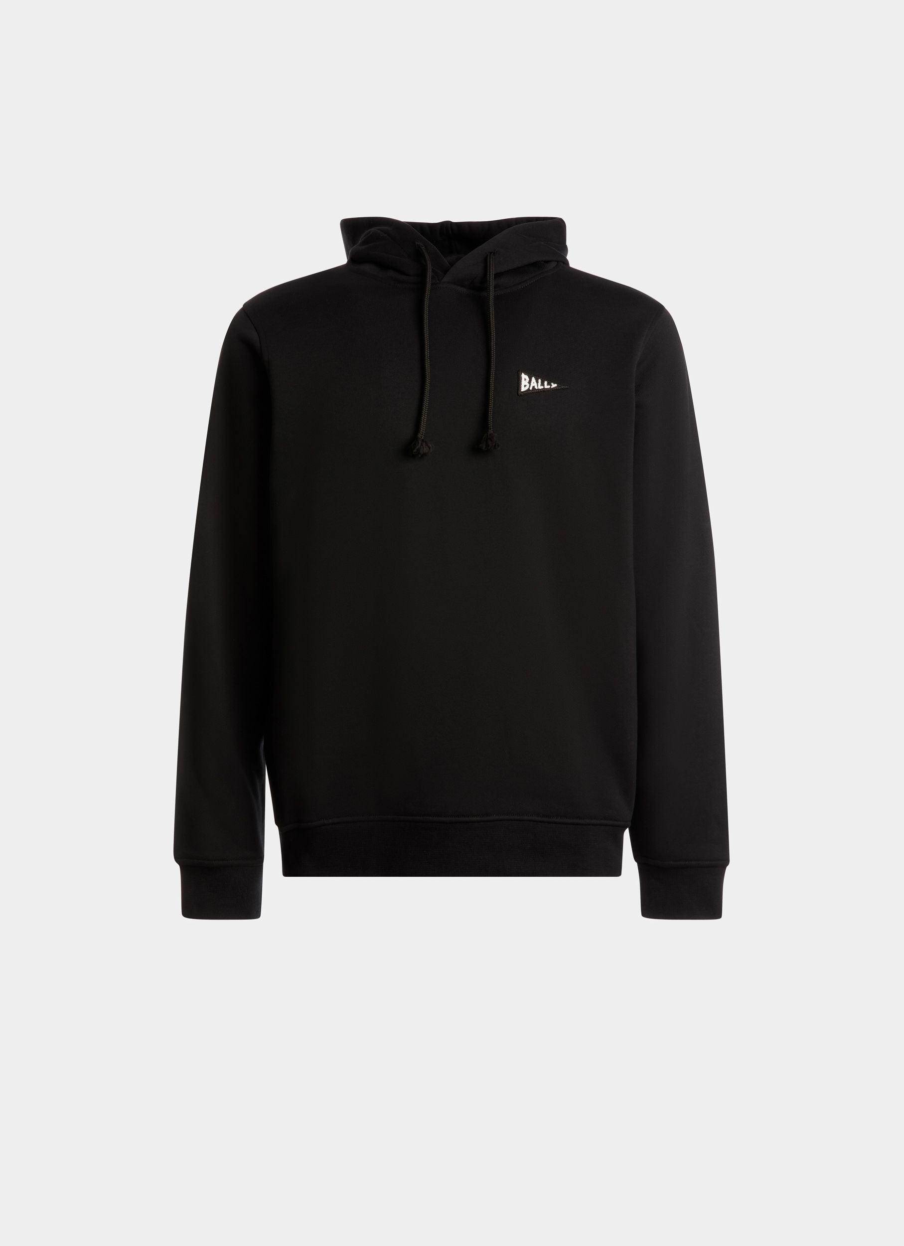 Sweatshirt Aus Schwarzer Stretch-Baumwolle - Herren - Bally - 01