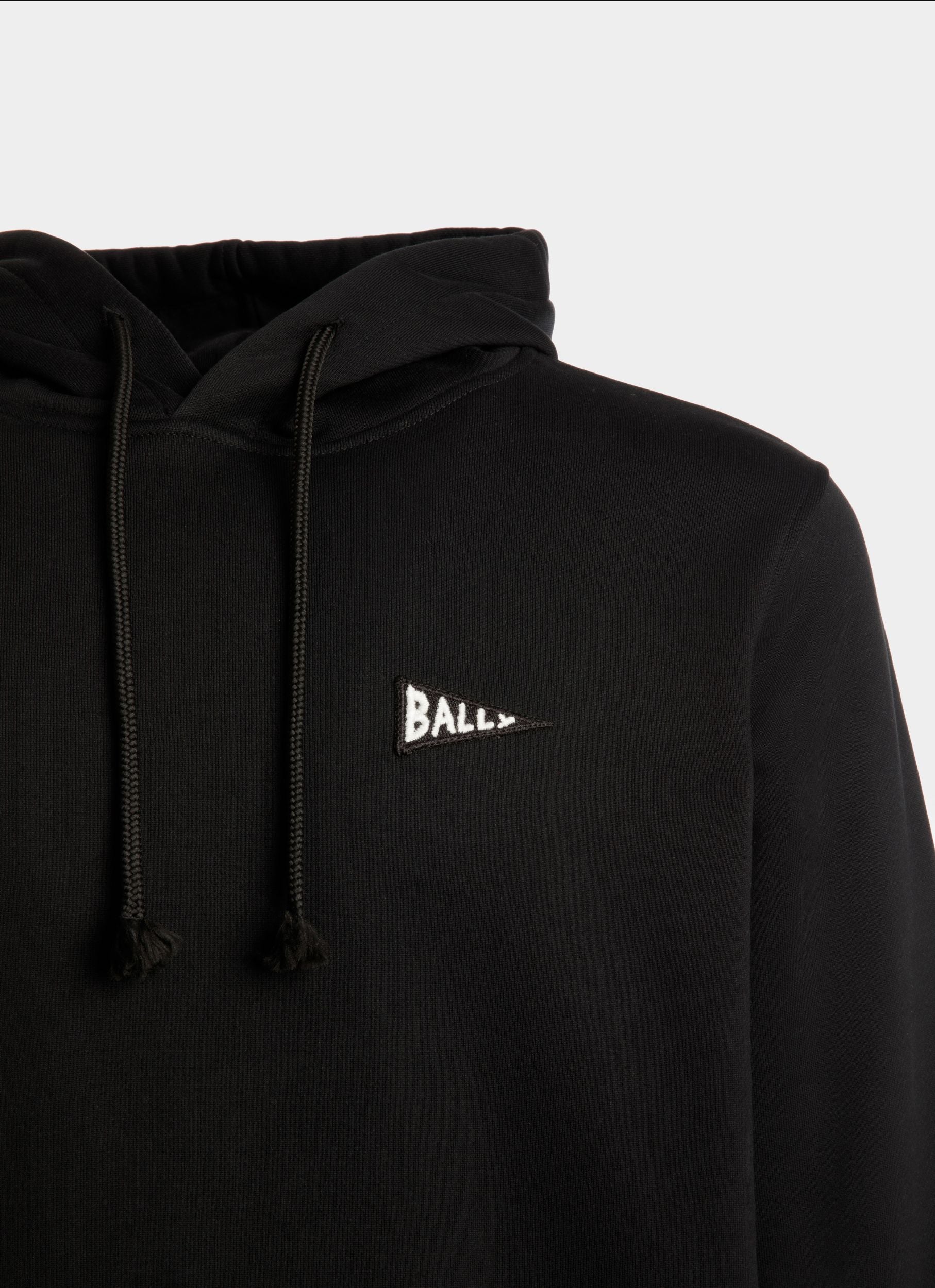 Sweatshirt Aus Schwarzer Stretch-Baumwolle - Herren - Bally - 02
