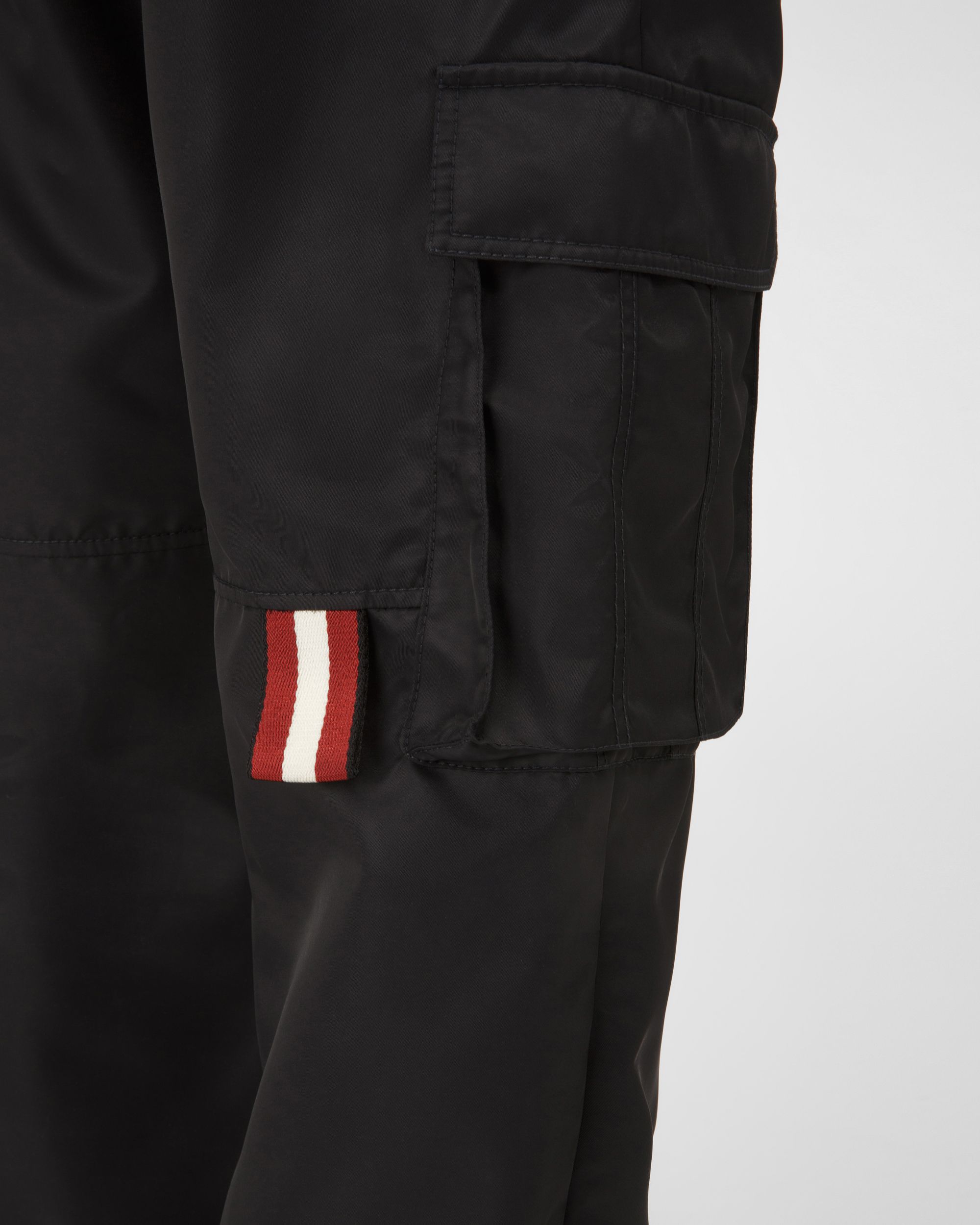 Hose Aus Schwarzem Recyceltem Nylon - Herren - Bally - 02