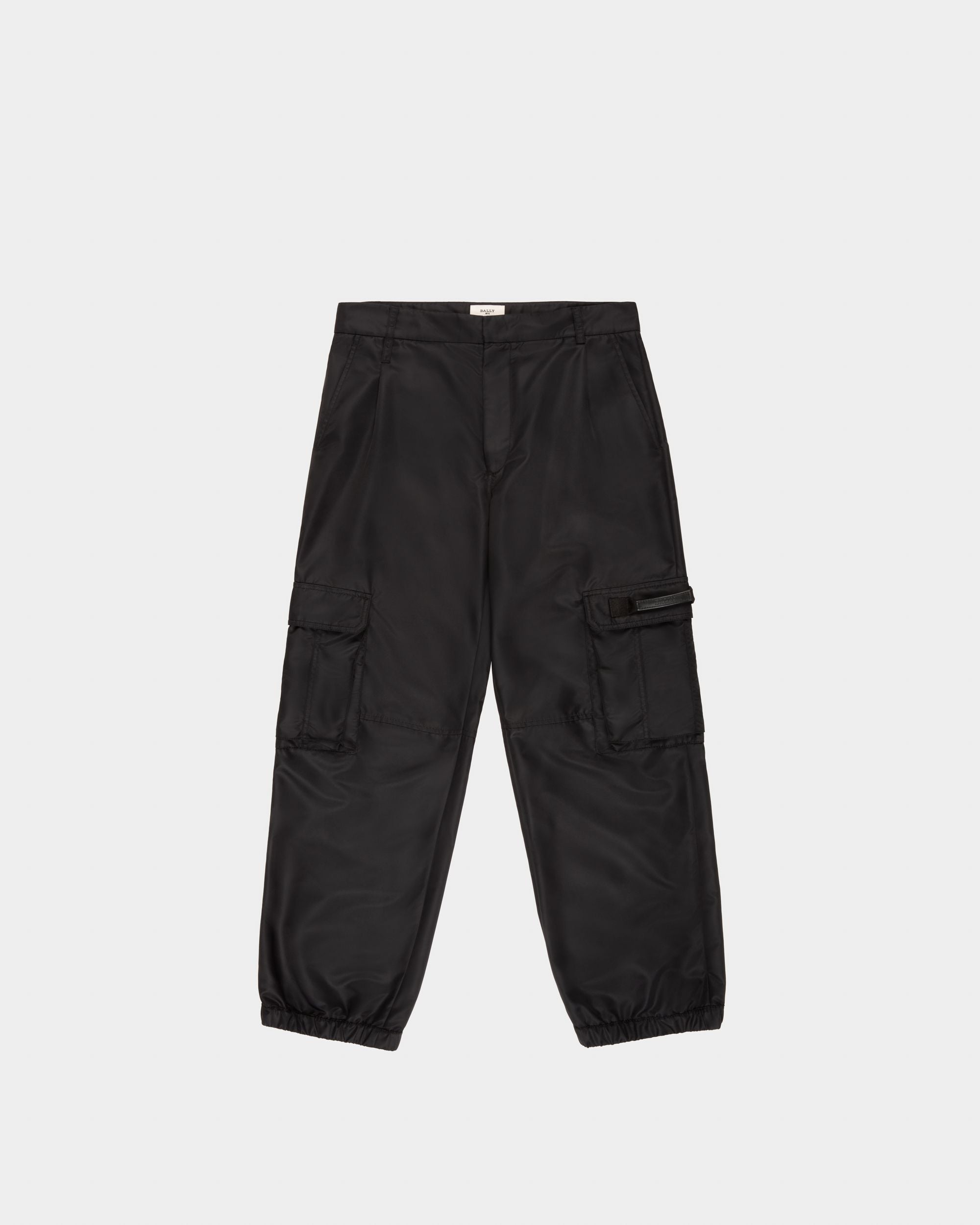Hose Aus Schwarzem Recyceltem Nylon - Herren - Bally - 04