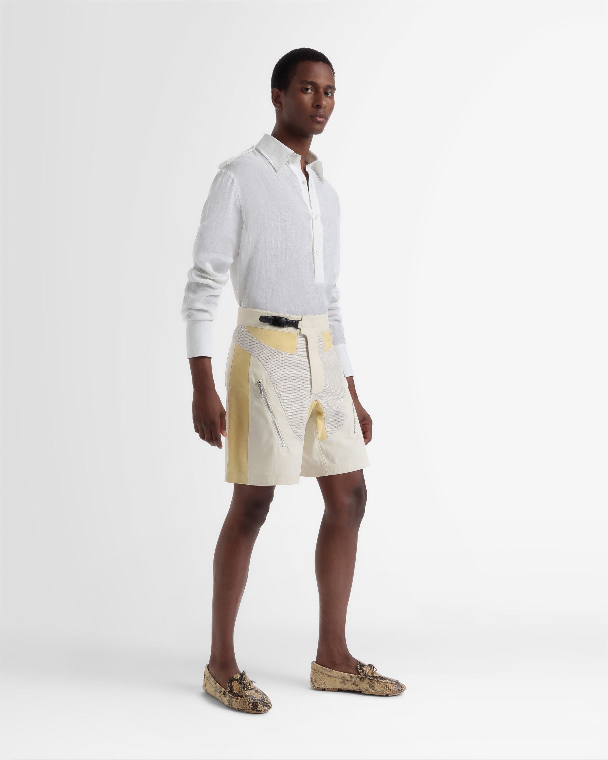Bermuda-Shorts Aus Segeltuch Mehrfarbig - Herren - Bally - 04
