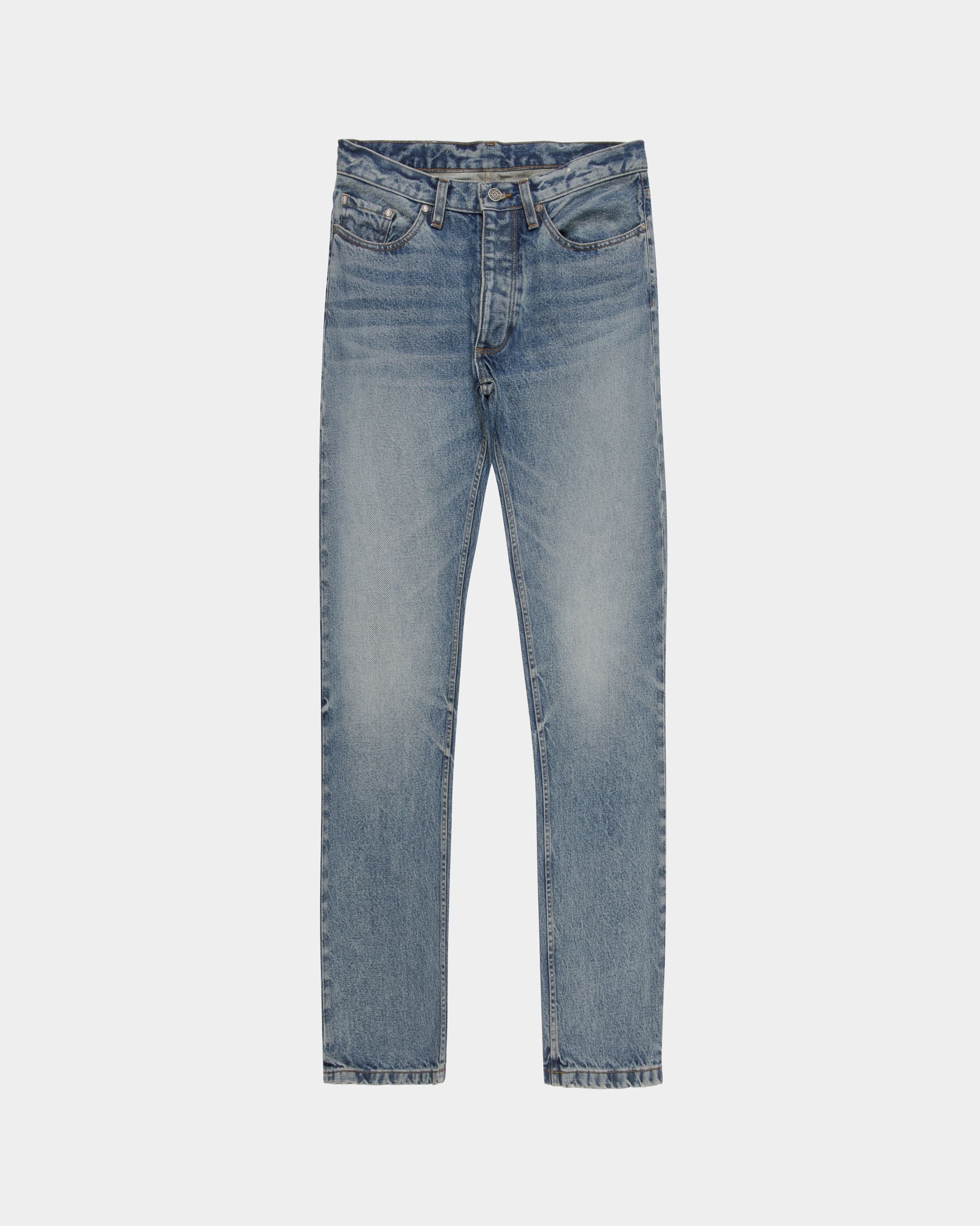 Schlaghose Aus Blauem Denim - Herren - Bally - 01