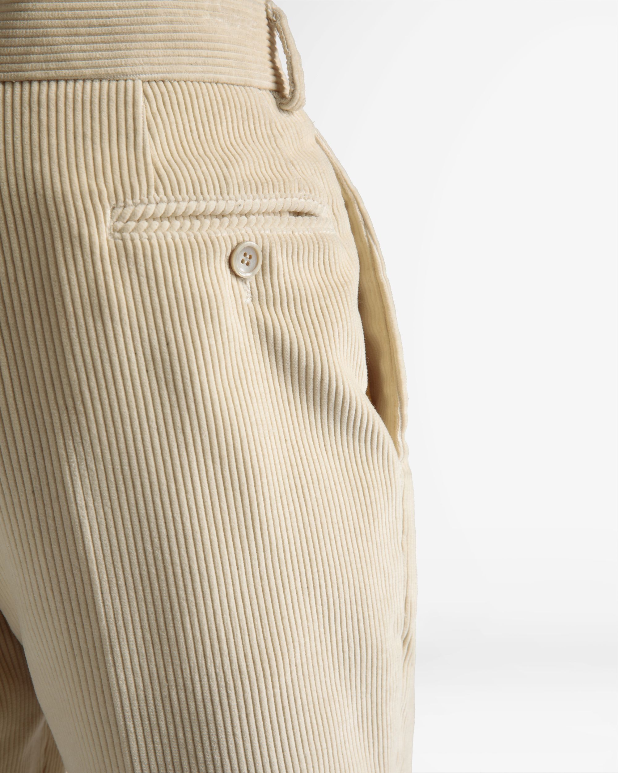Formelle Hose mit geradem Bein Aus Wolle in Elfenbein - Herren - Bally - 04
