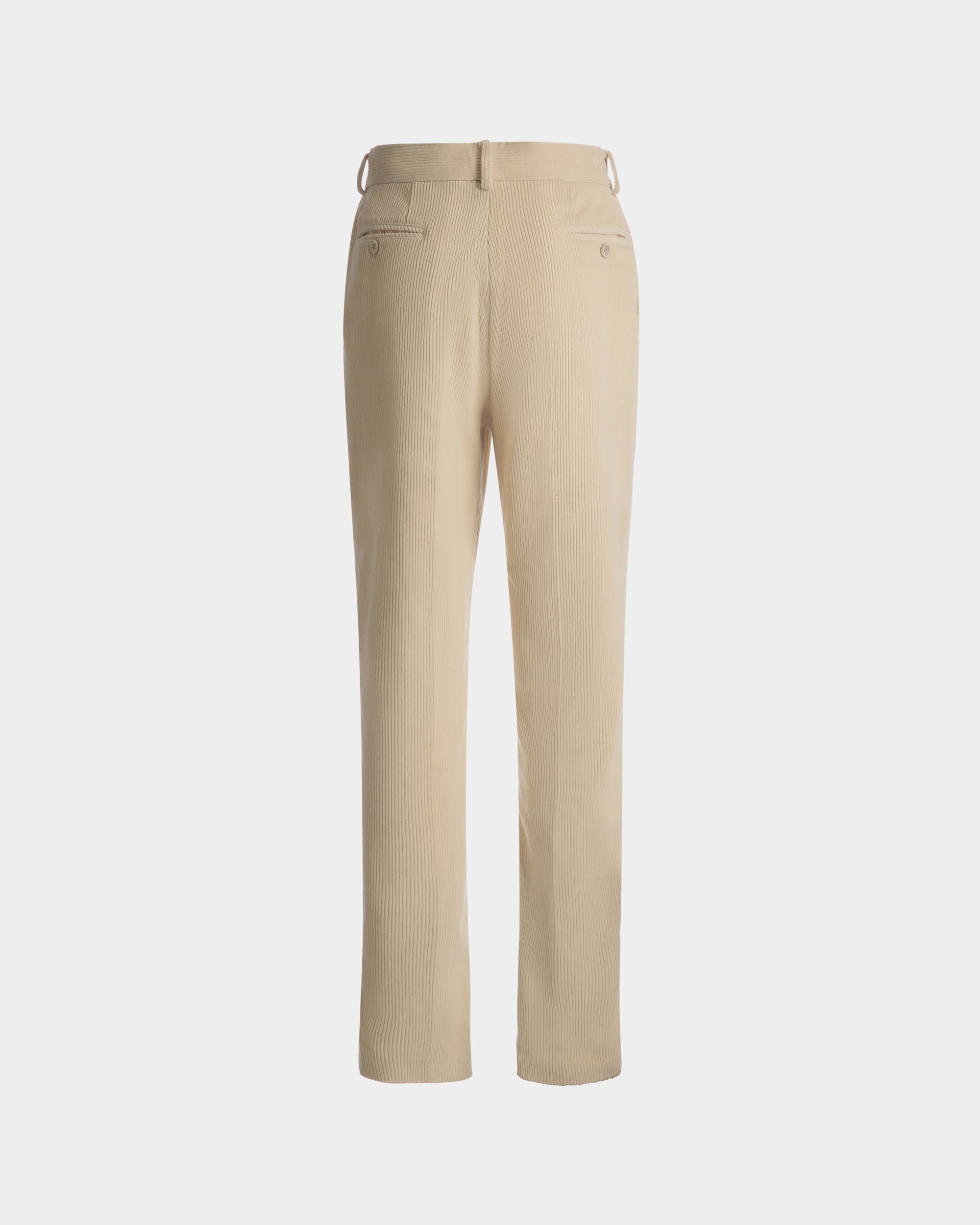 Formelle Hose mit geradem Bein Aus Wolle in Elfenbein - Herren - Bally - 07