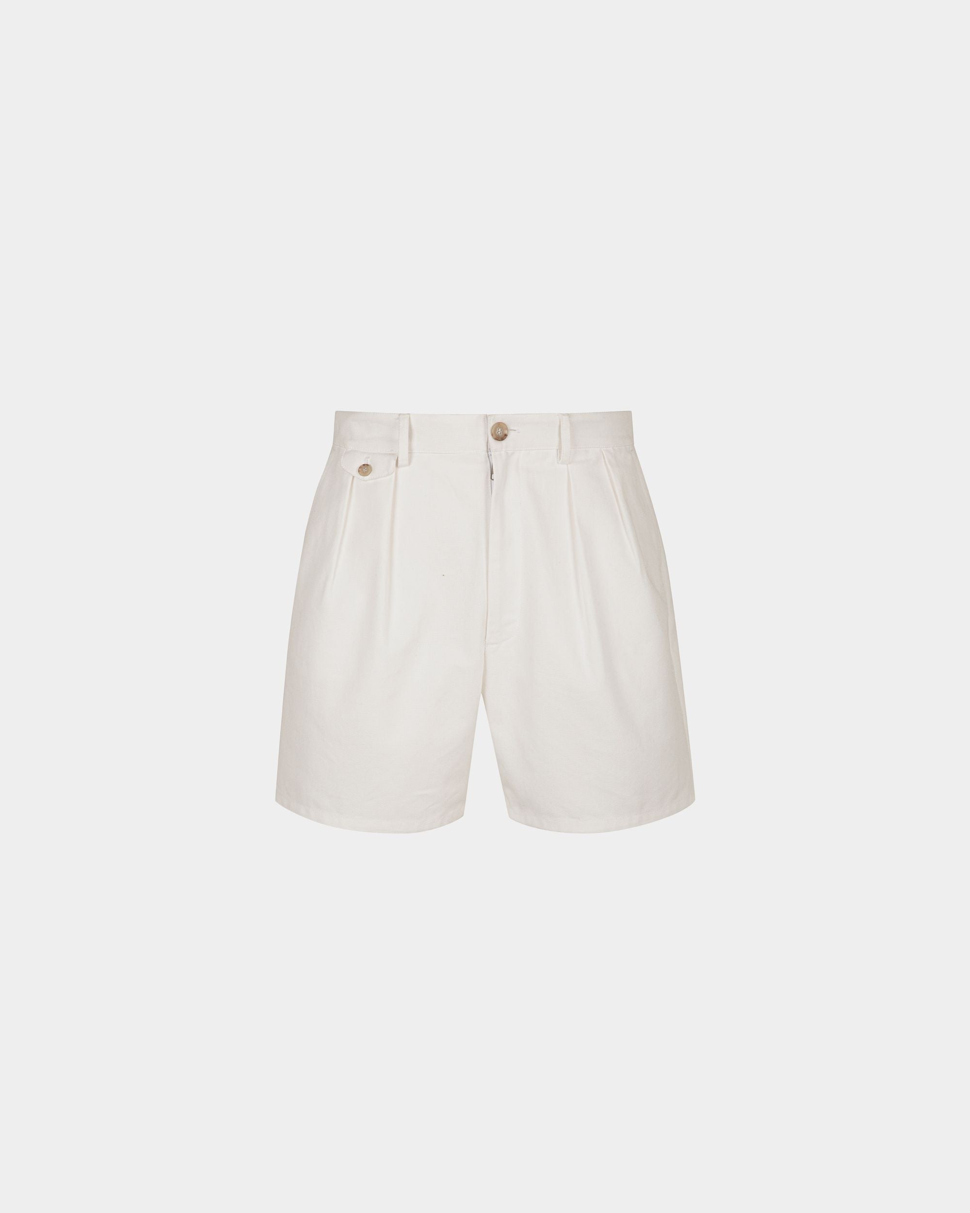 Trousers Trousers In White Cotton - Herren - Bally - 01