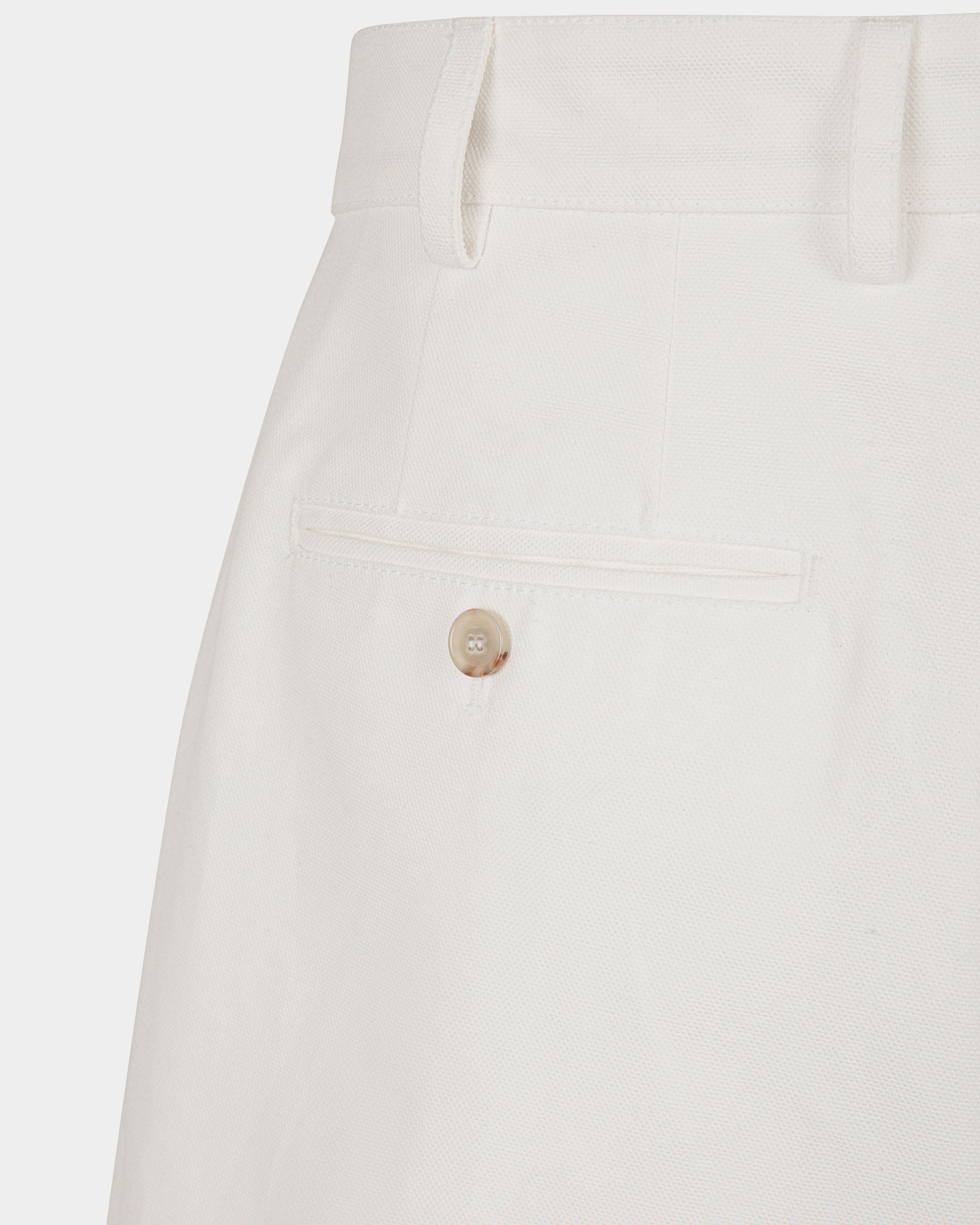 Trousers Trousers In White Cotton - Herren - Bally - 02