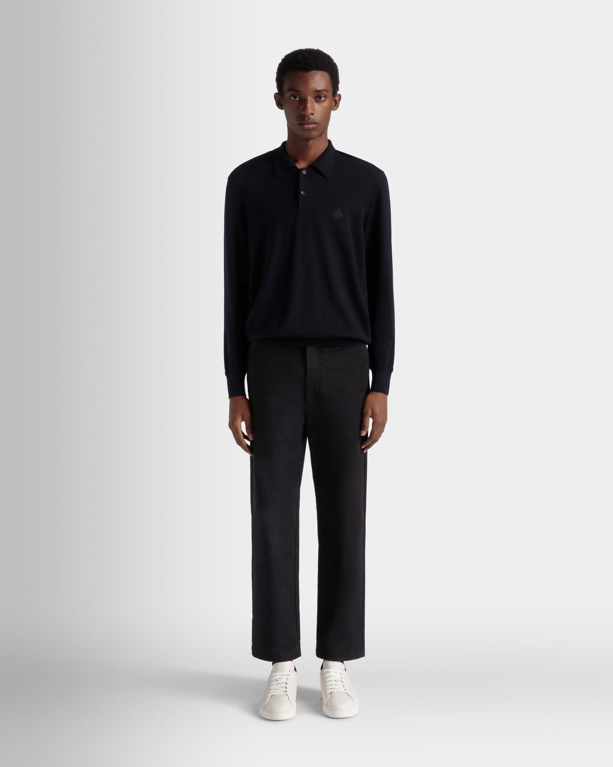 Chinos Aus Baumwolle In Schwarz - Herren - Bally - 02