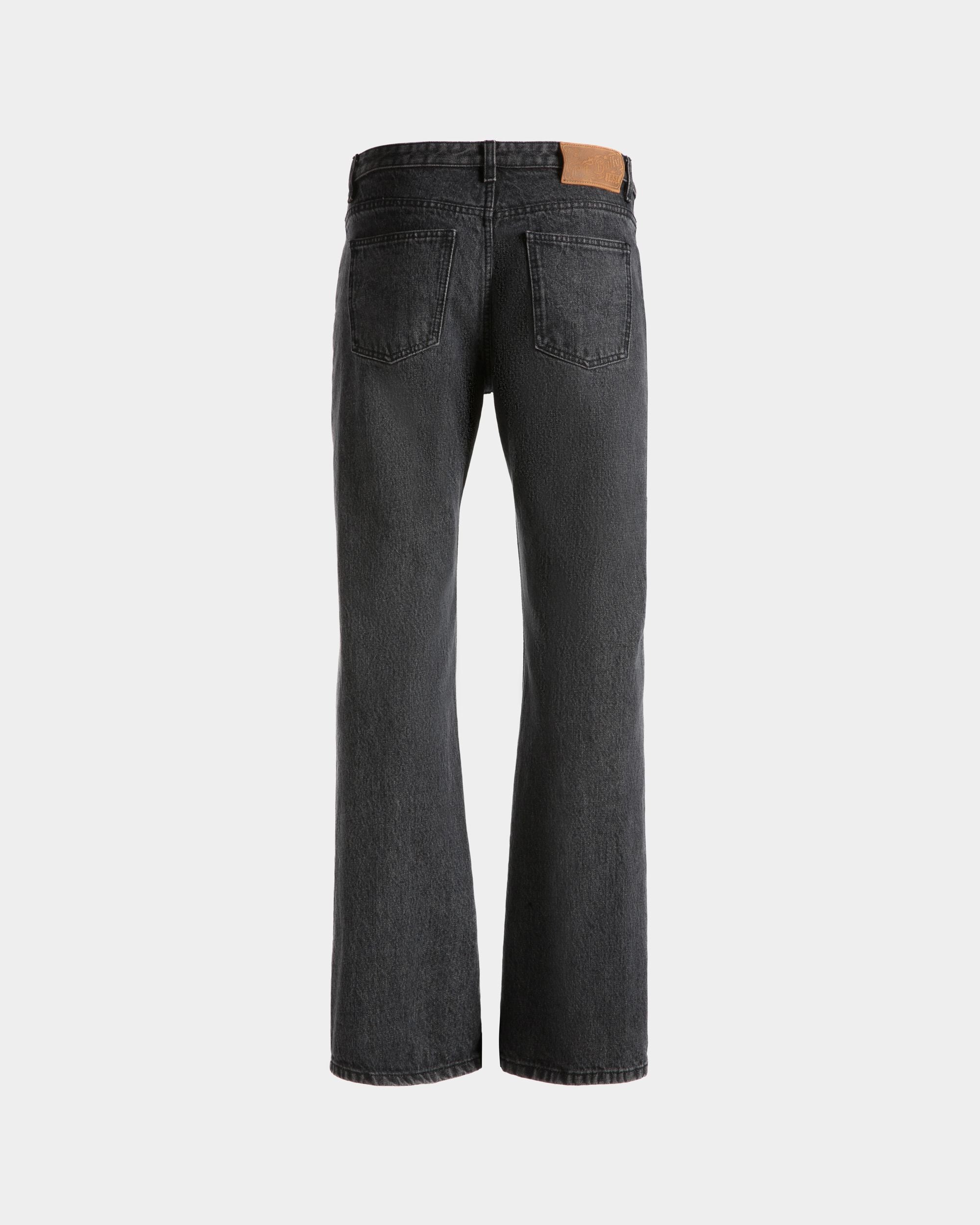 Ausgestellte Denim Hose Aus Baumwolle In Grau - Herren - Bally - 03