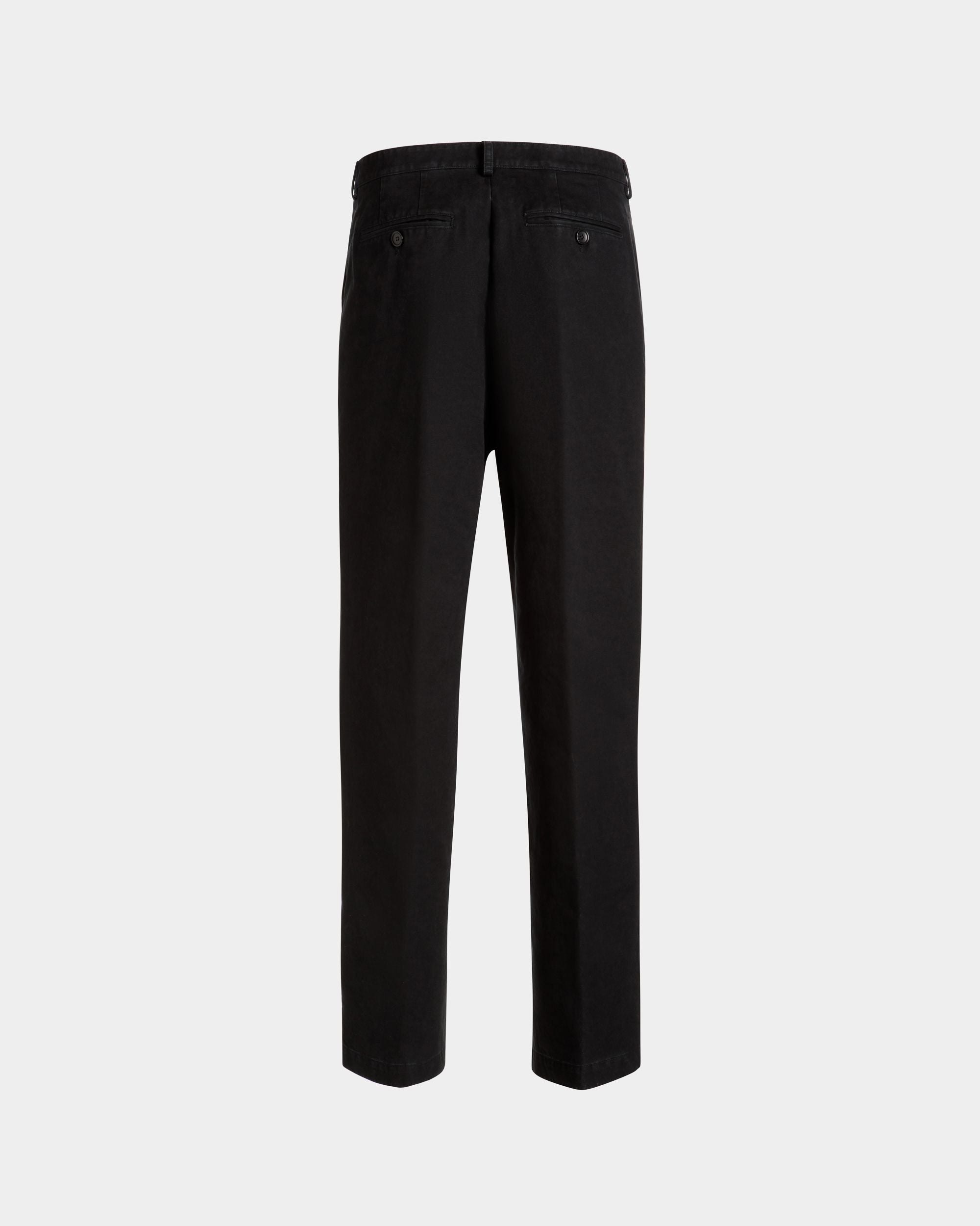 Hose Aus Baumwolle In Schwarz - Herren - Bally - 05