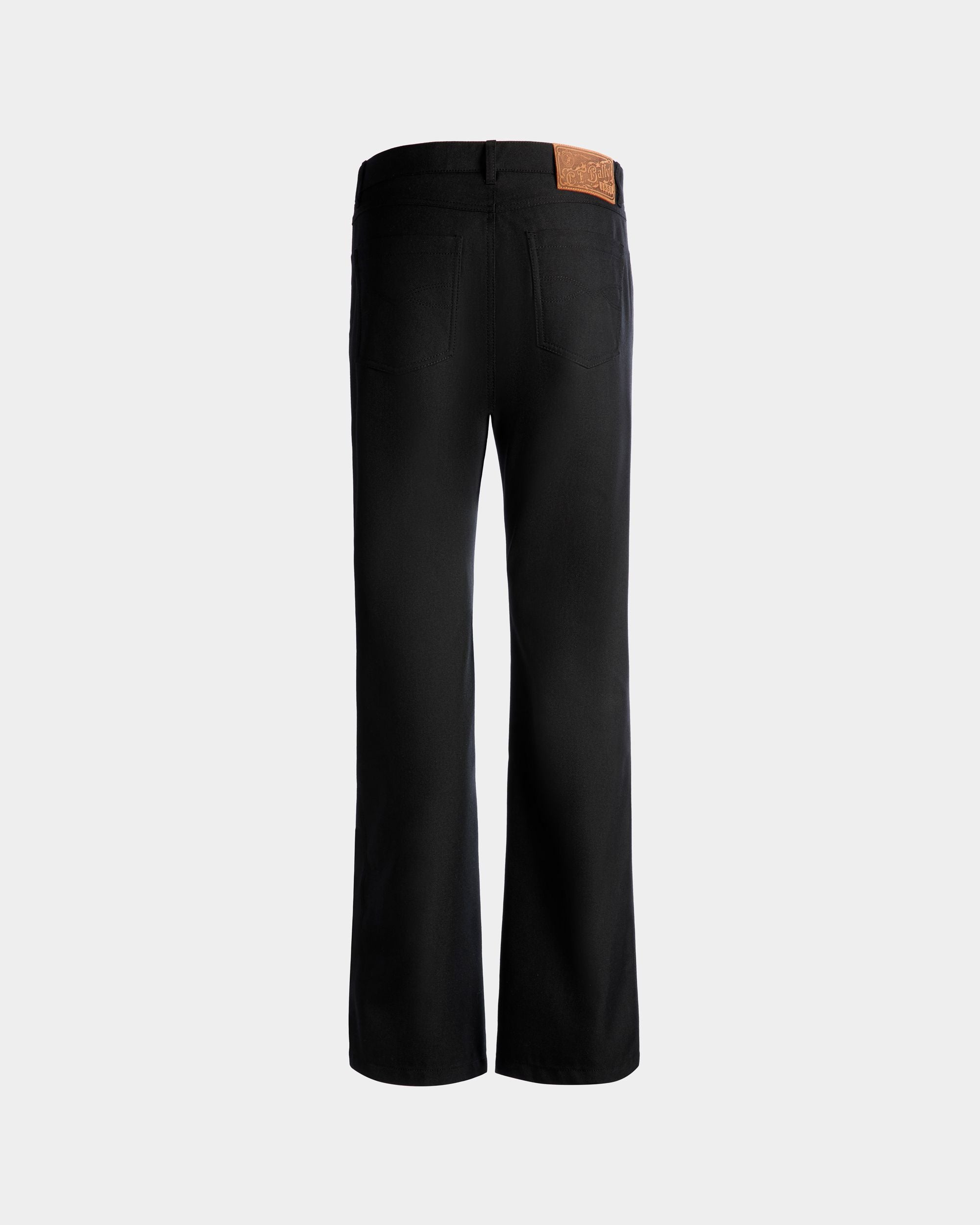 Trousers In Black Wool and Polyester - Herren - Bally - 03