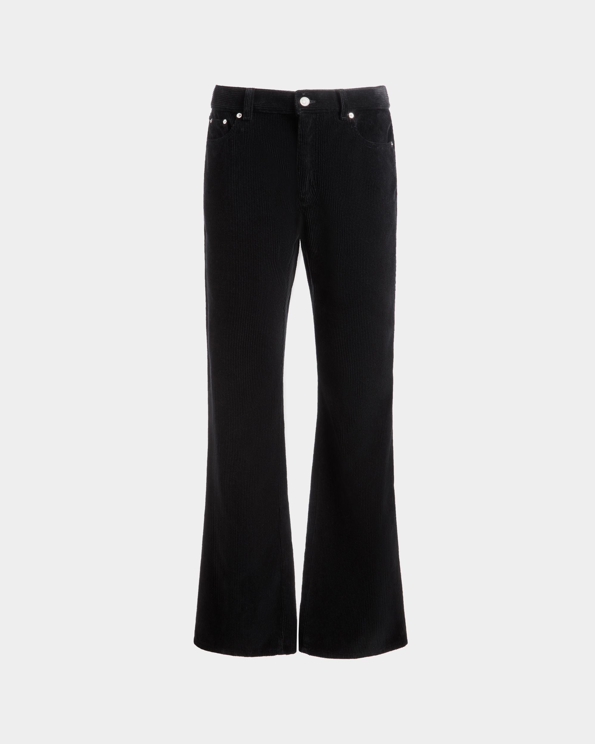 Jeanshose Aus Schwarzem Baumwollcord - Herren - Bally - 01