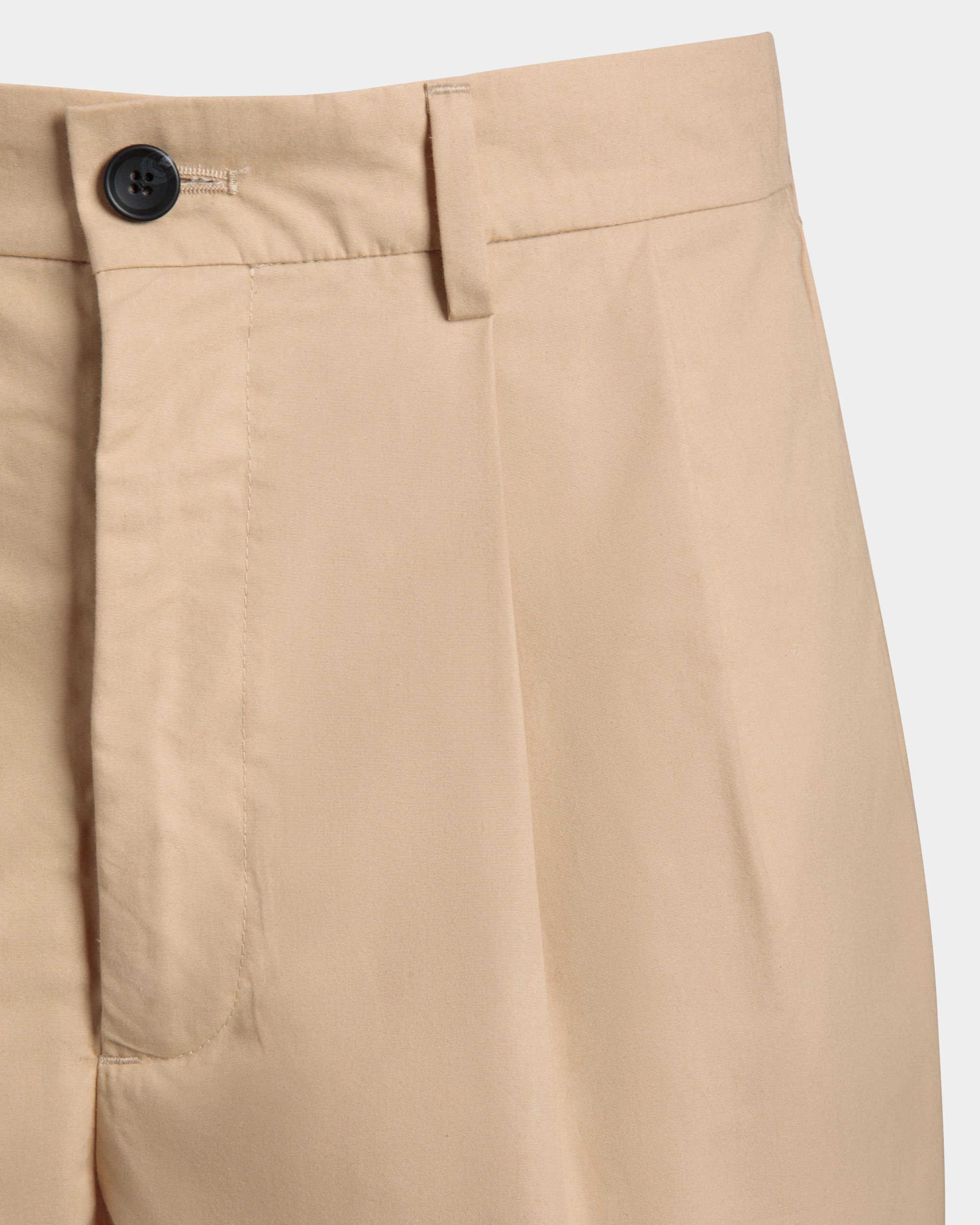 Shorts Mit Falten Aus Einer Baumwollmischung In Cream - Herren - Bally - 02