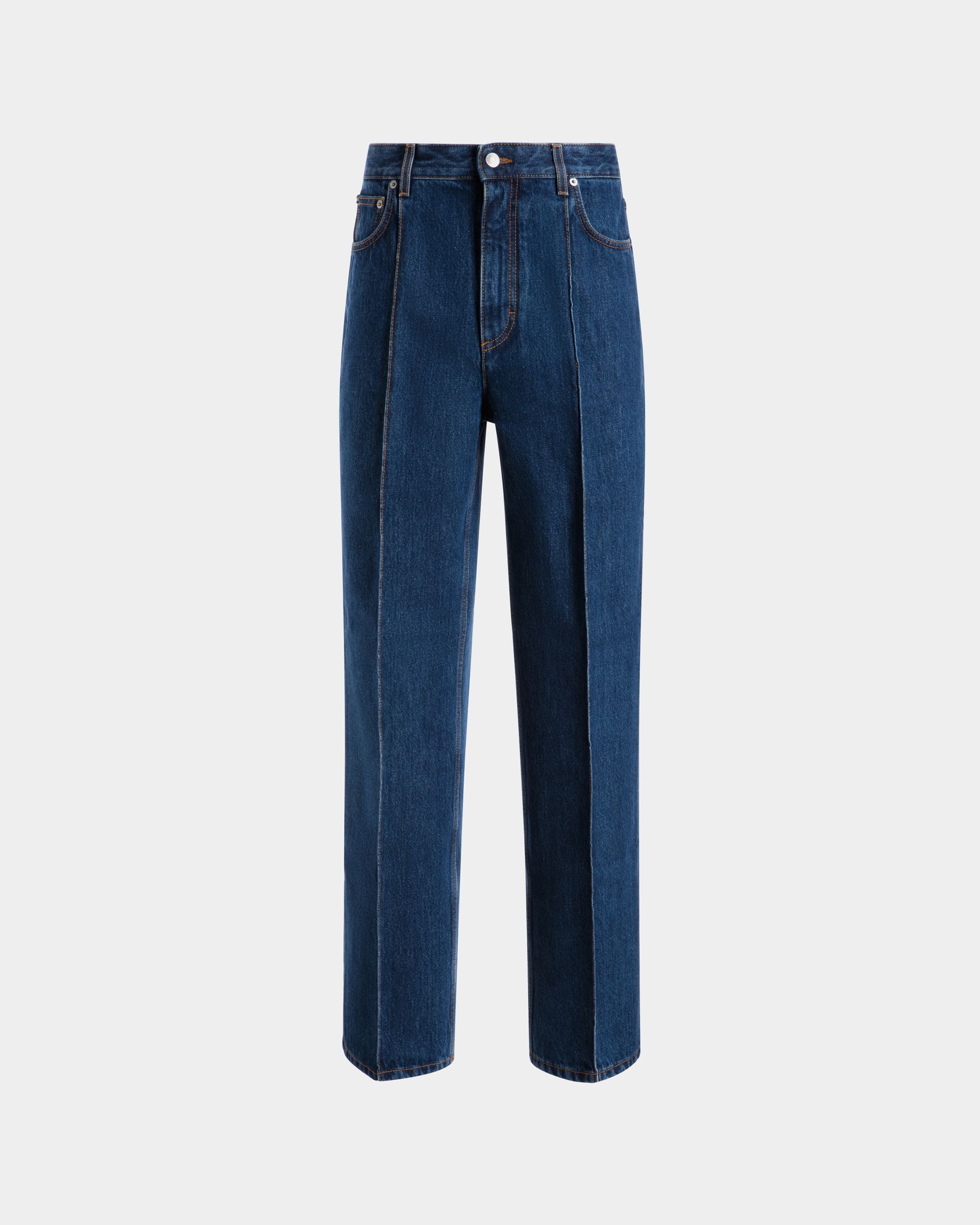 Trousers Denim In Blue Cotton - Herren - Bally - 01