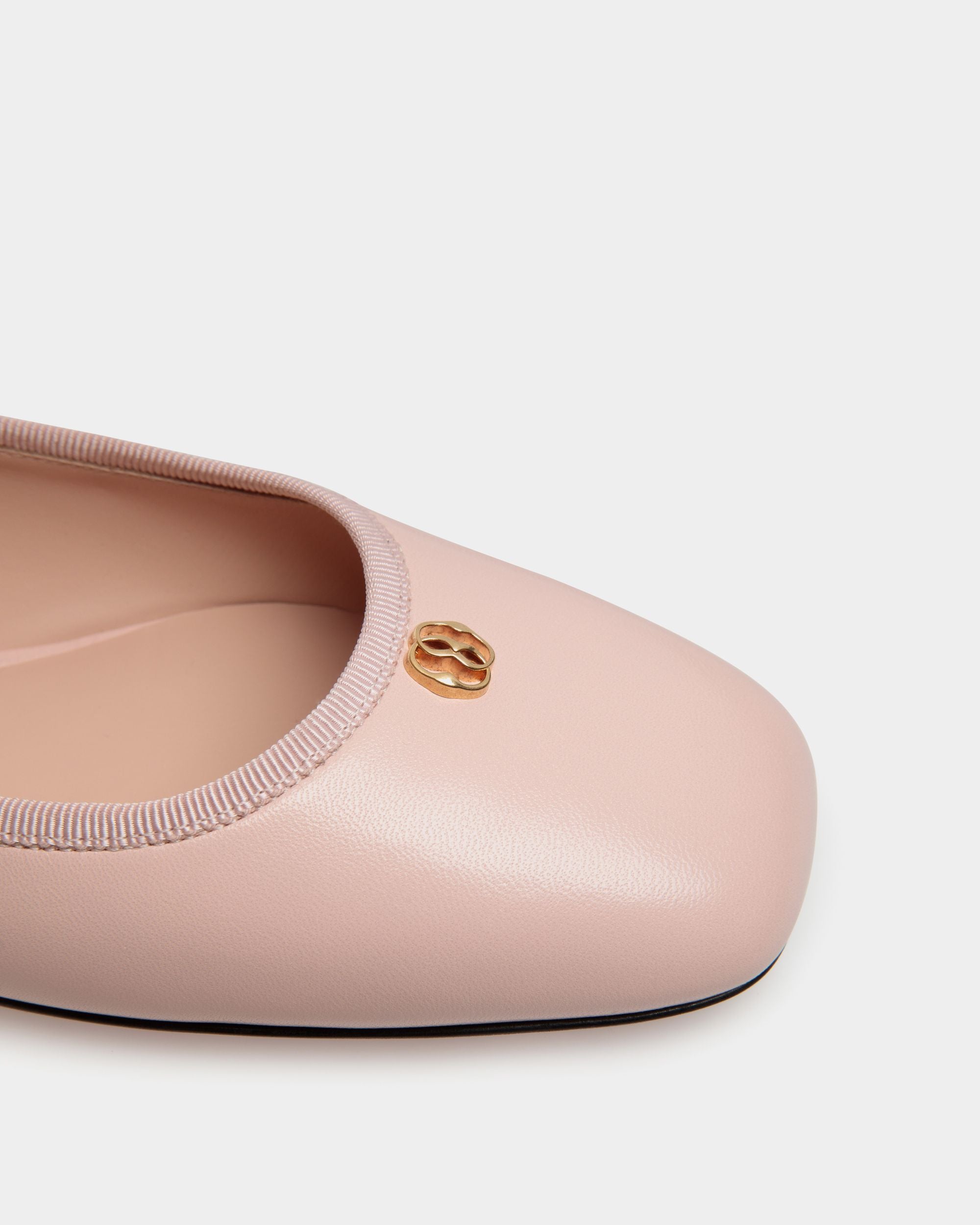 Ballyrina Ballerina Aus Nappaleder In Dusty Petal - Damen - Bally - 05