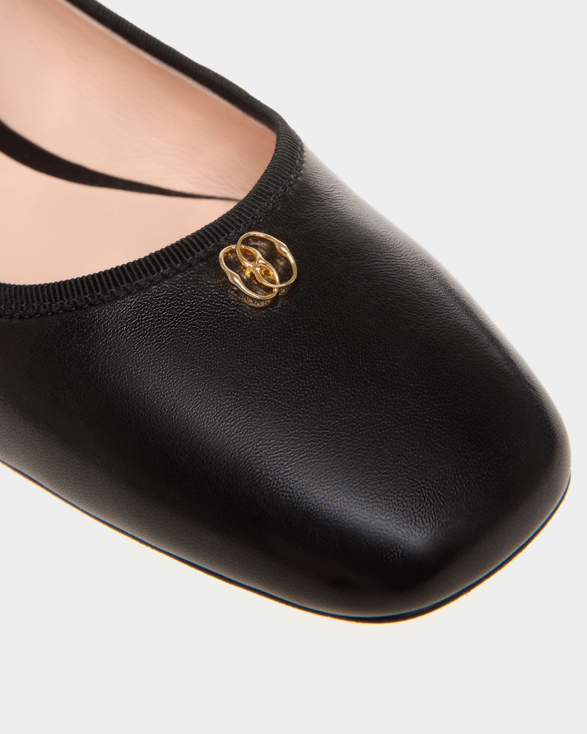 Ballyrina Ballerina Aus Nappaleder In Schwarz - Damen - Bally - 05