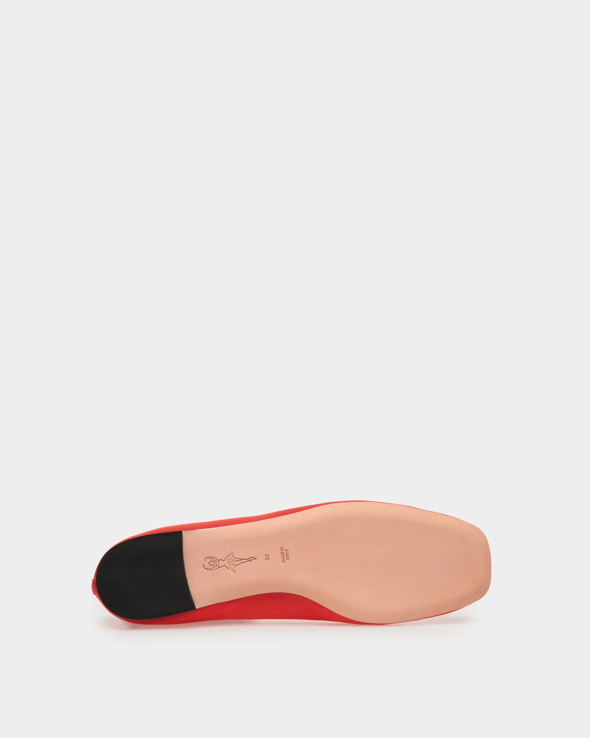 Ballyrina Ballerina Aus Rotem Seidenfaille - Damen - Bally - 04