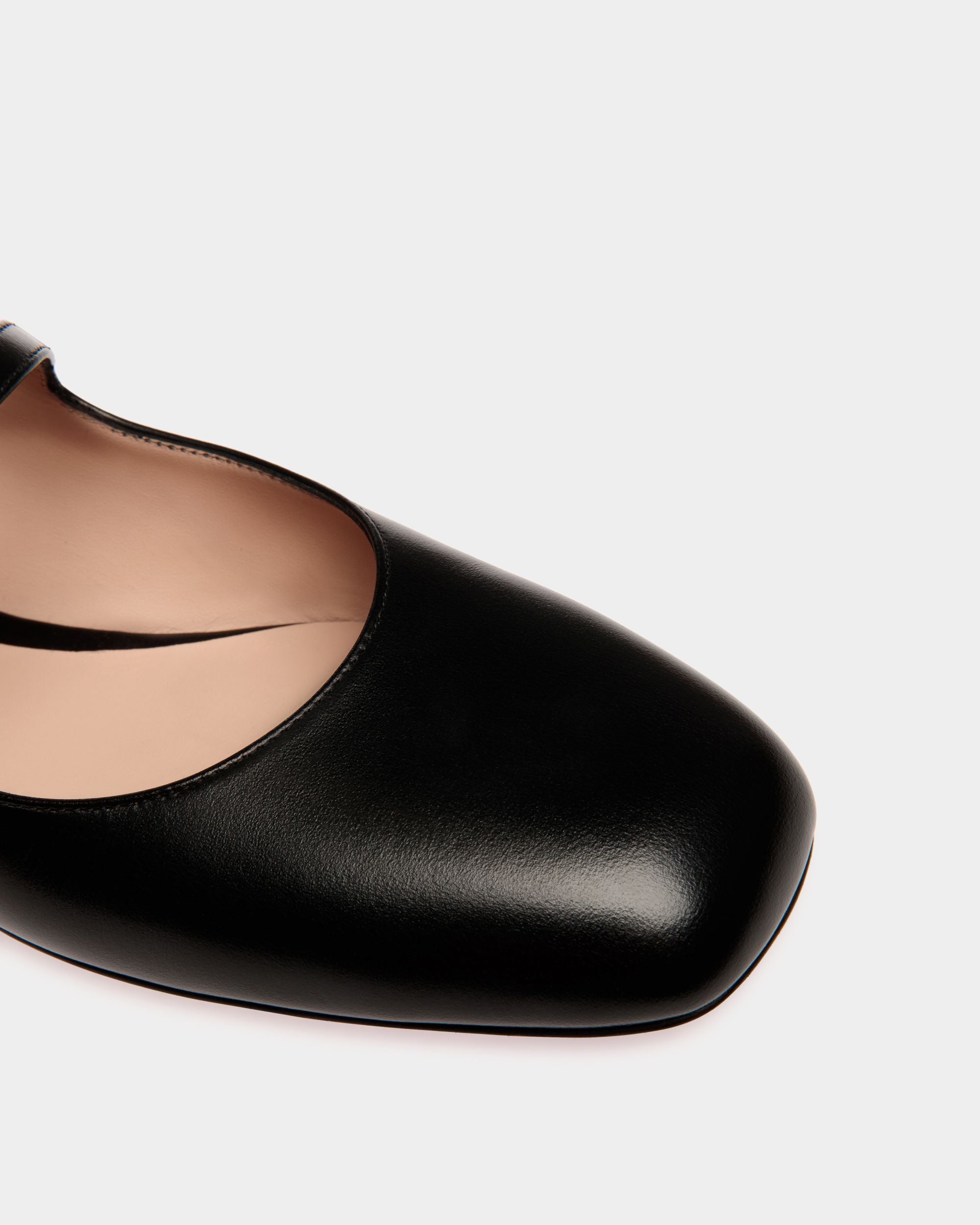 Ballyrina Aus Leder In Schwarz - Damen - Bally - 05
