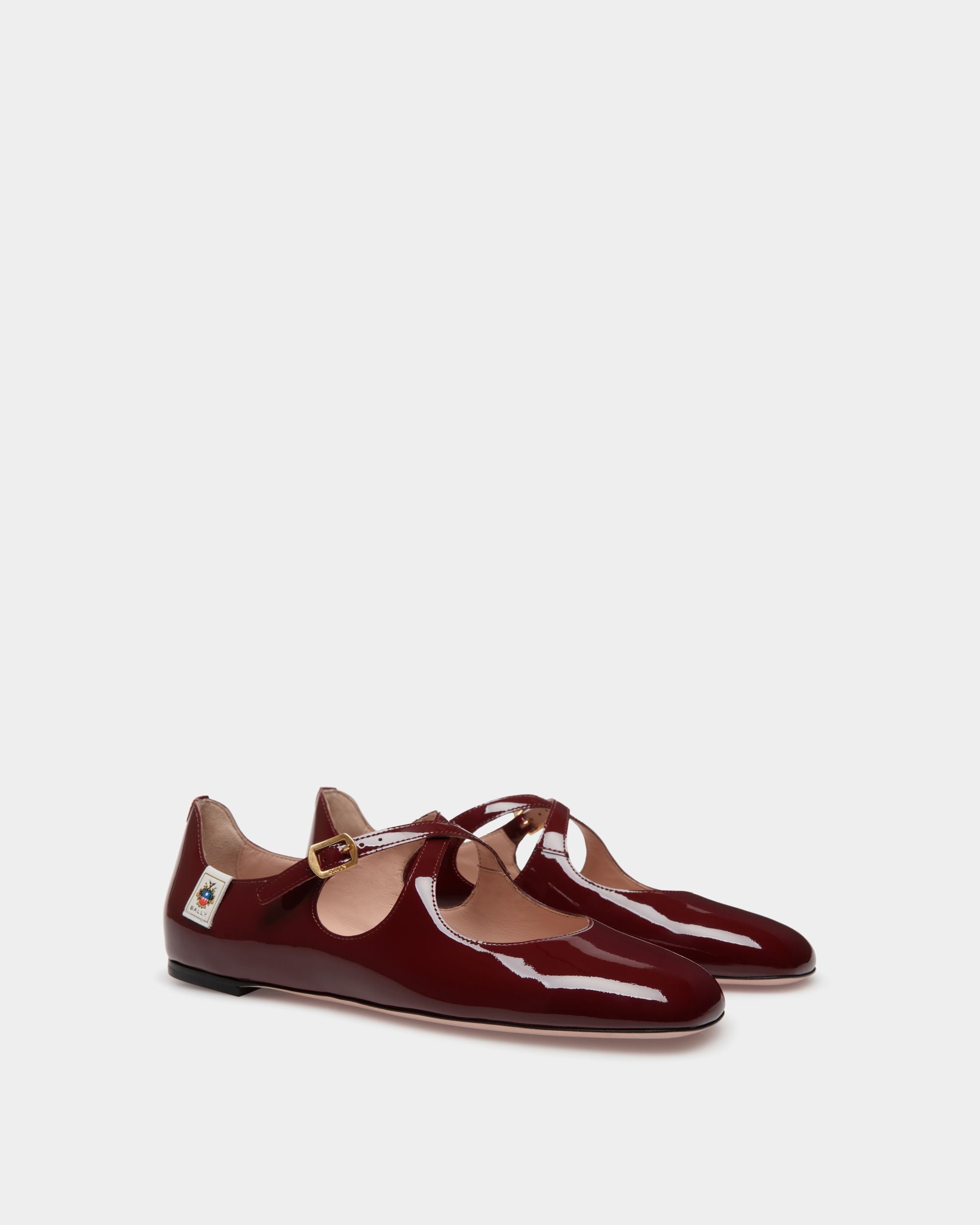 Ballyrina-Flats Aus Lackleder In Andorra - Damen - Bally - 02
