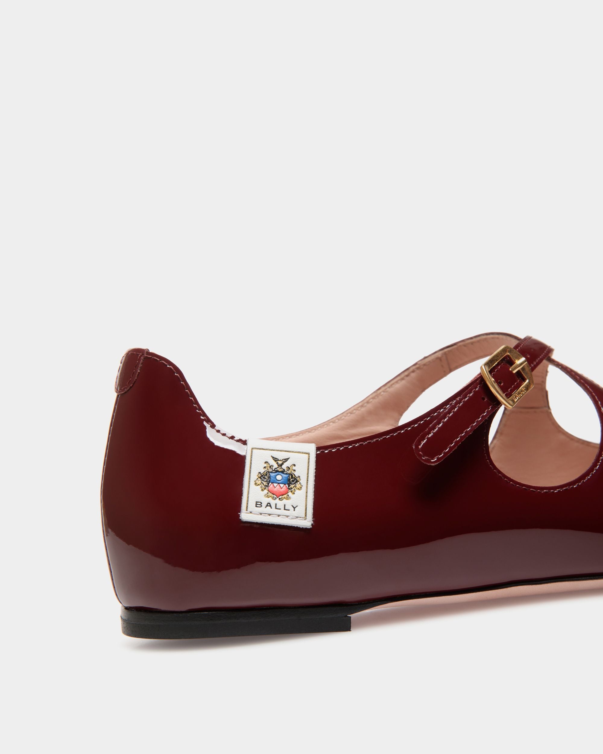 Ballyrina-Flats Aus Lackleder In Andorra - Damen - Bally - 05