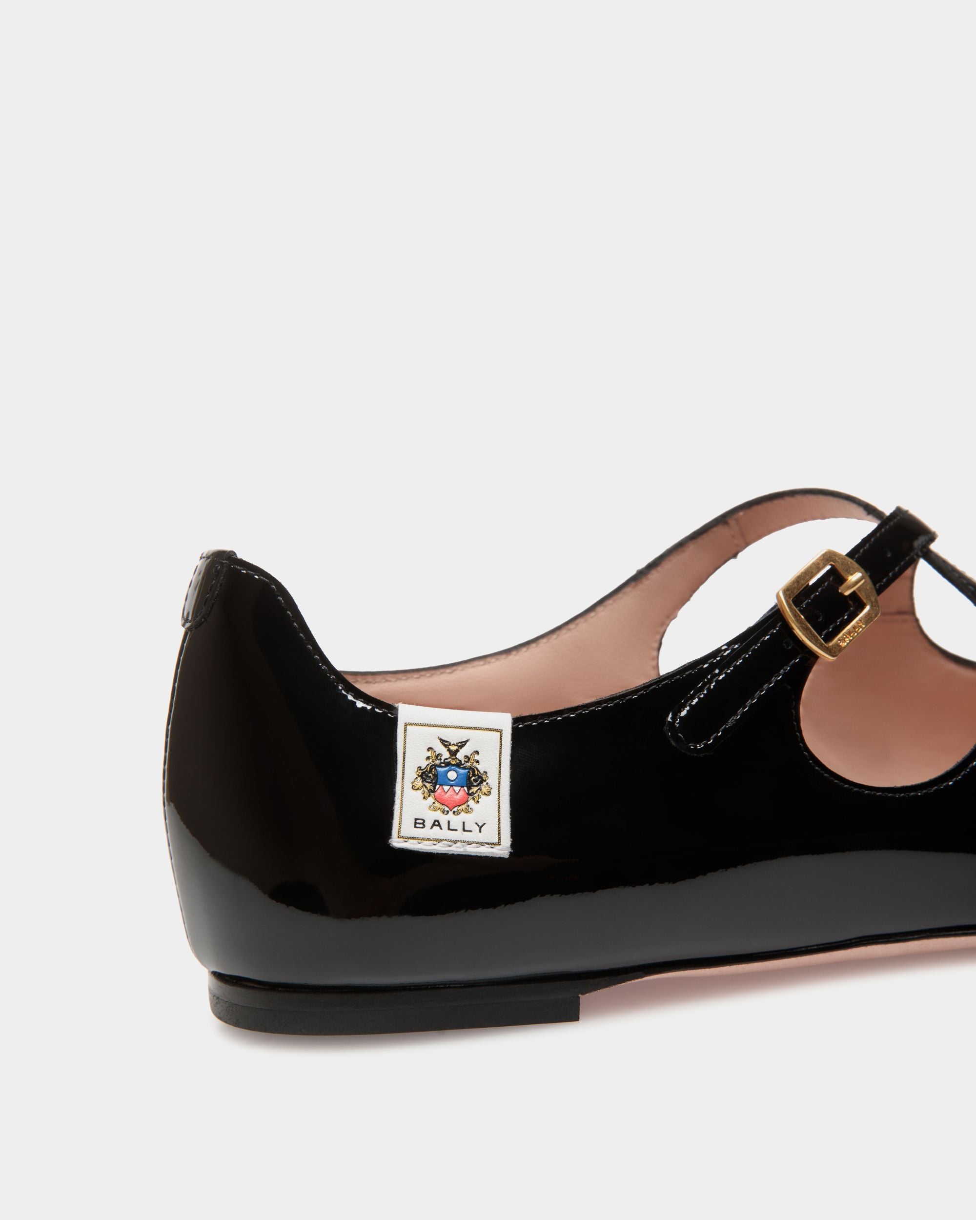Ballyrina-Flats Aus Lackleder In Schwarz - Damen - Bally - 02