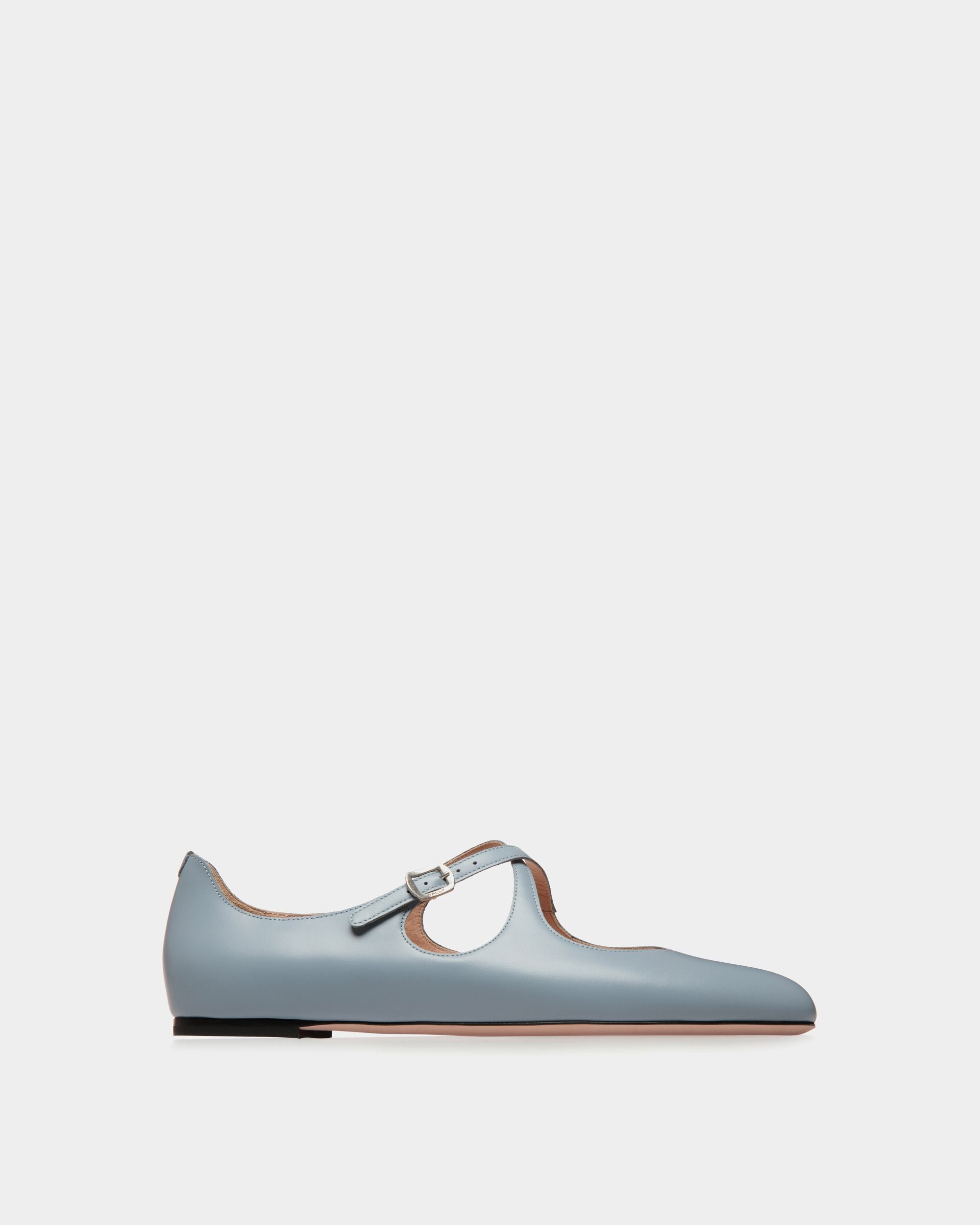 Ballyrina Ballerinas Aus Hellblauem Leder - Damen - Bally - 01