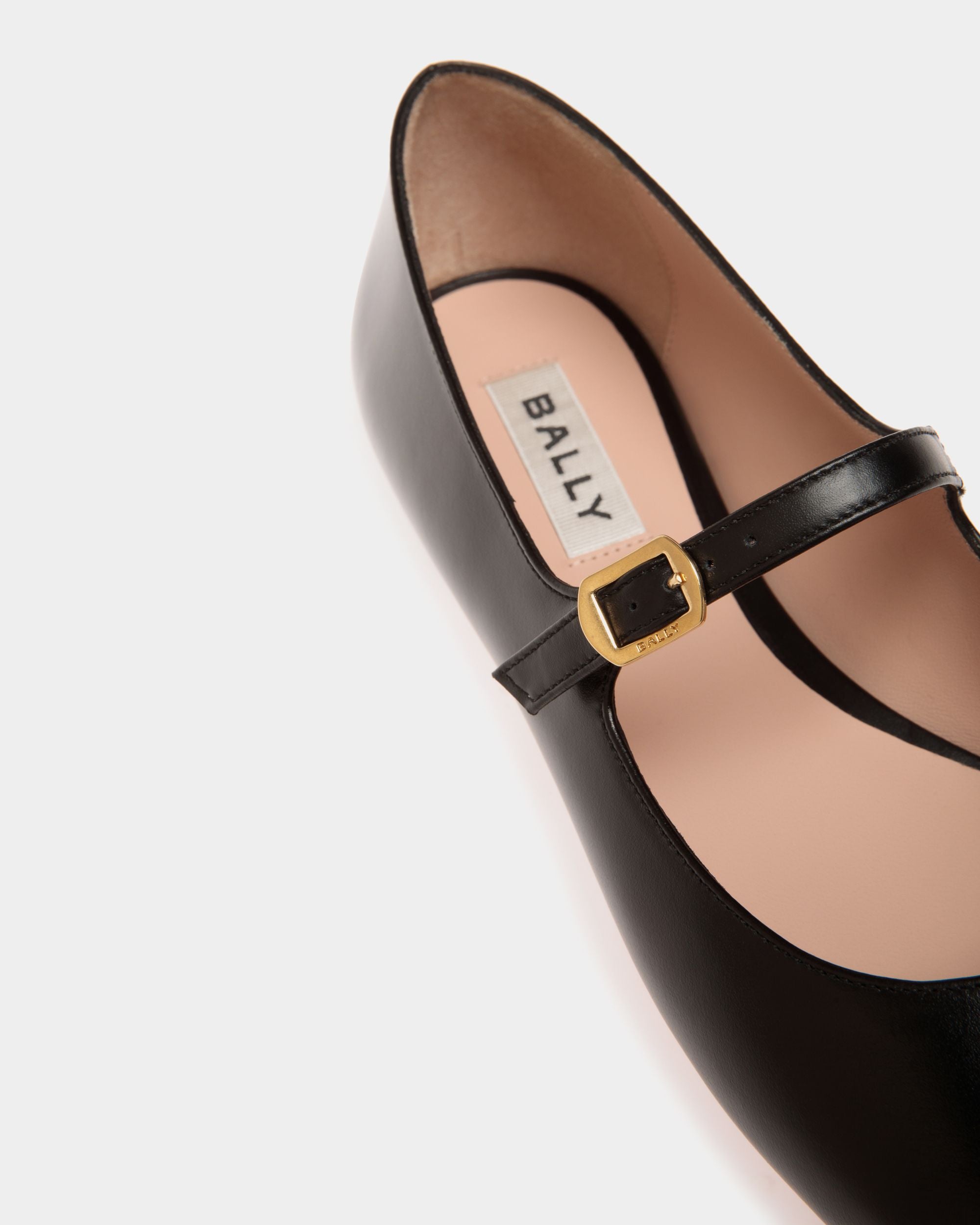Ballyrina Ballerina Aus Schwarzem Leder - Damen - Bally - 06