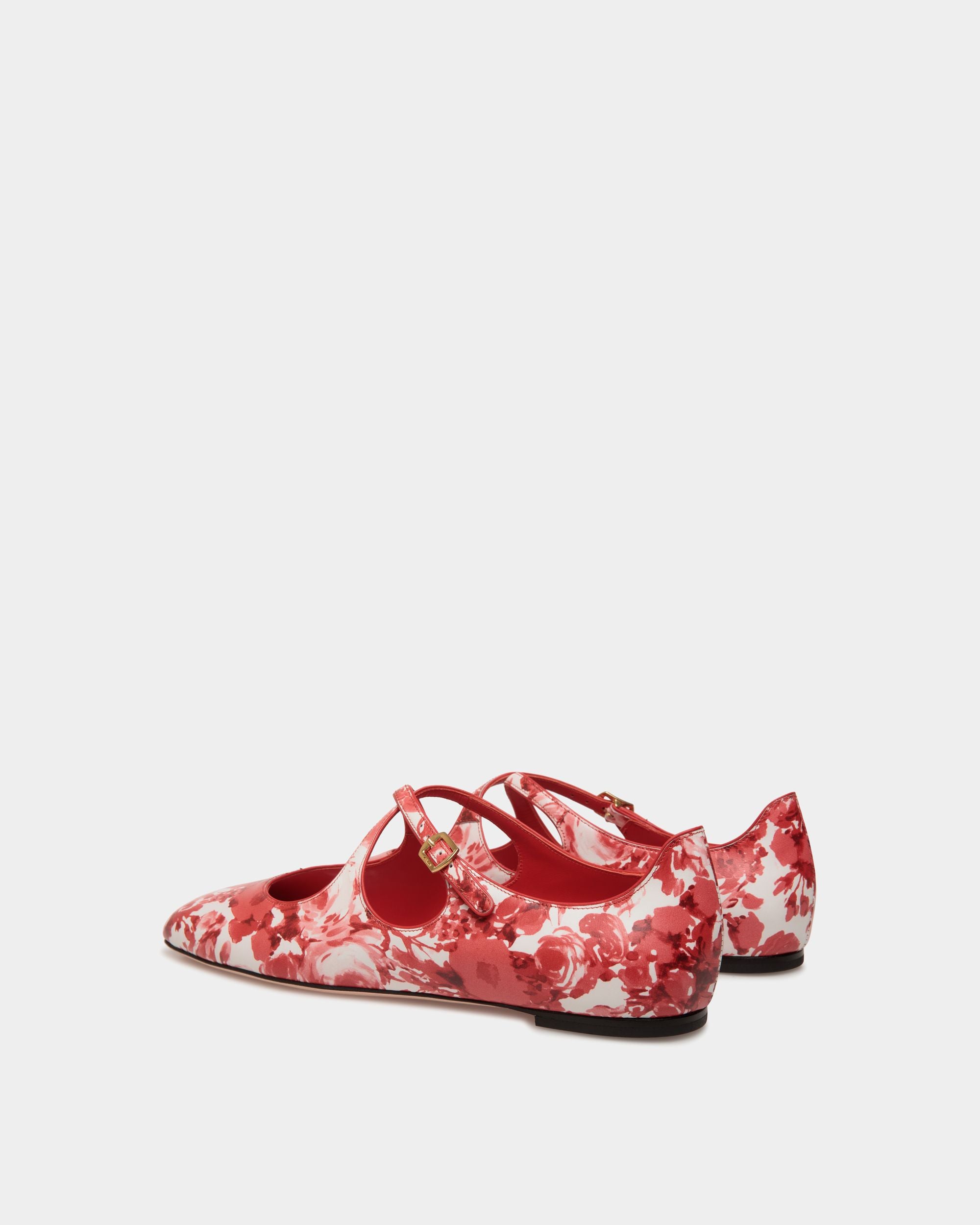 Ballyrina Ballerina Aus Leder In Rot - Damen - Bally - 04