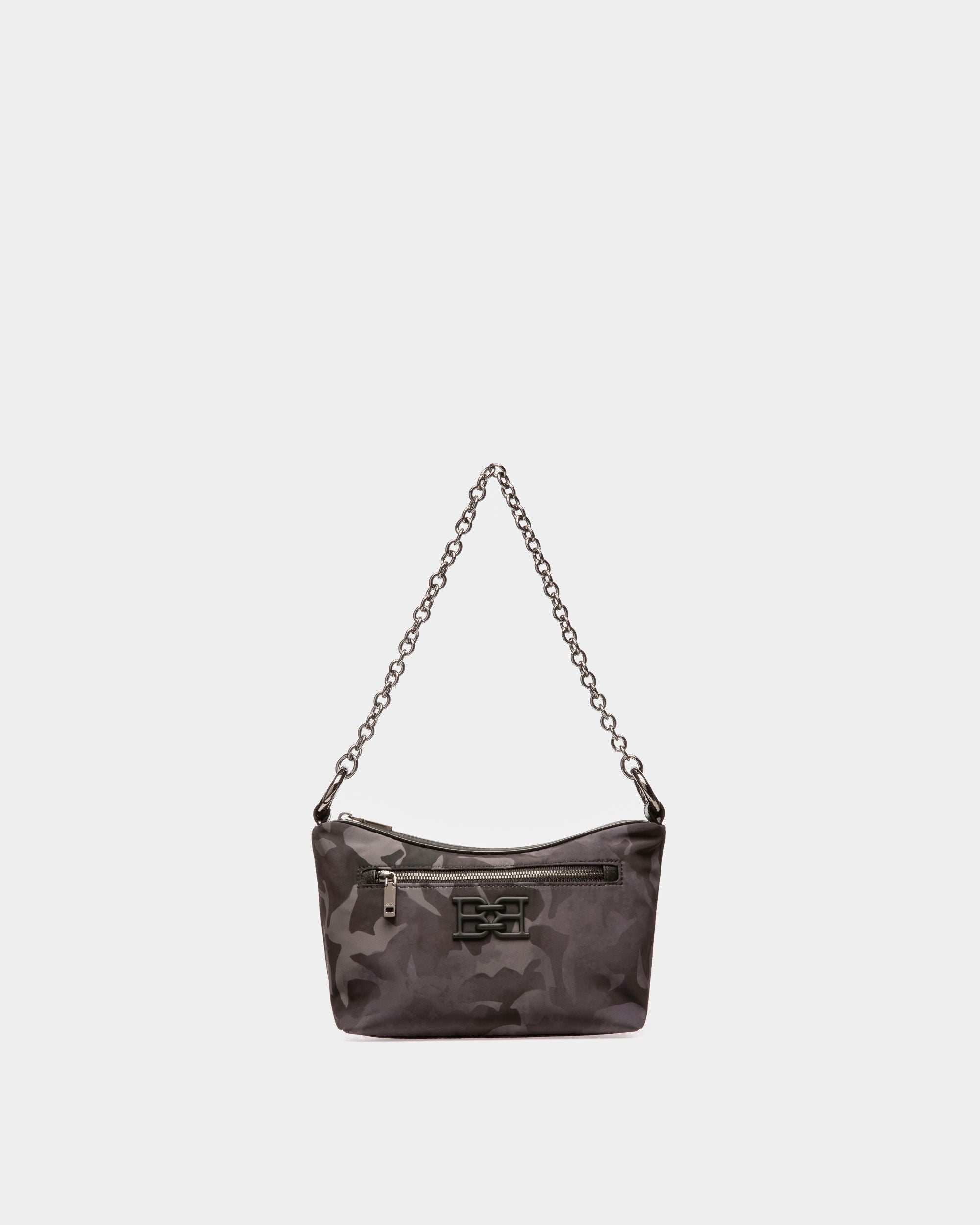 Eyfel Umhängetasche Aus Schwarzem Nylon - Damen - Bally - 01