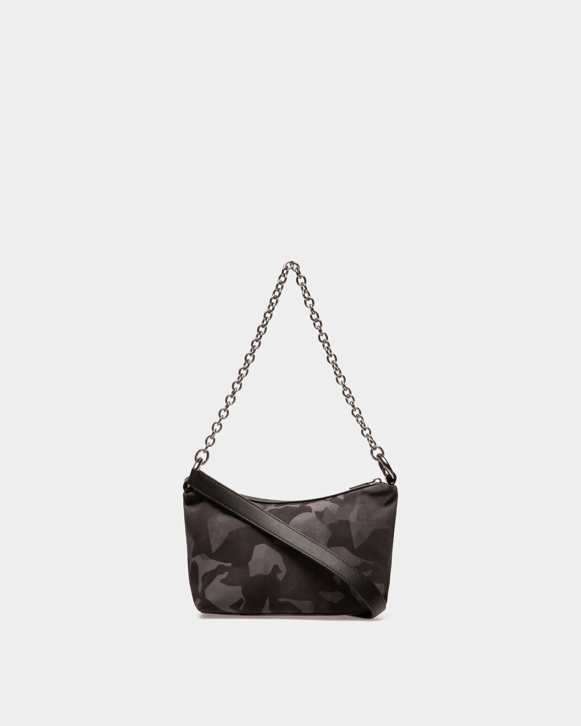 Eyfel Umhängetasche Aus Schwarzem Nylon - Damen - Bally - 02