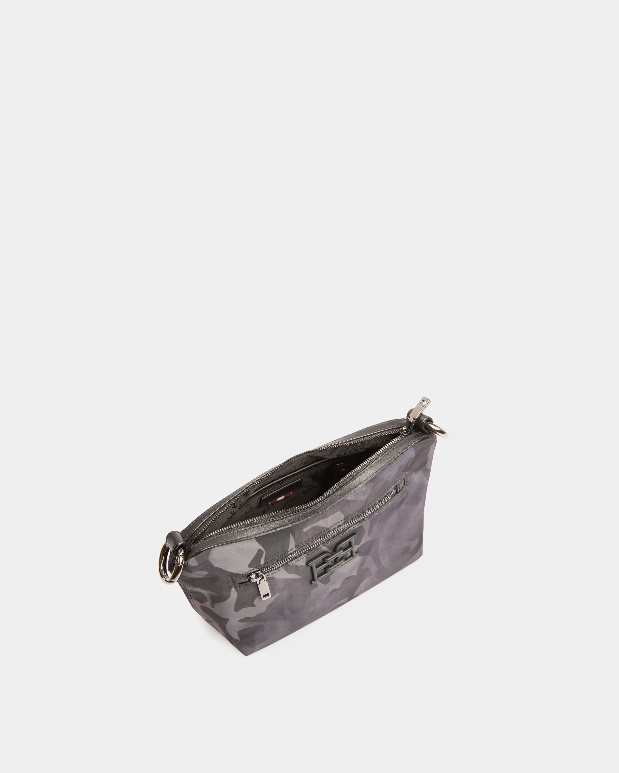 Eyfel Umhängetasche Aus Schwarzem Nylon - Damen - Bally - 03