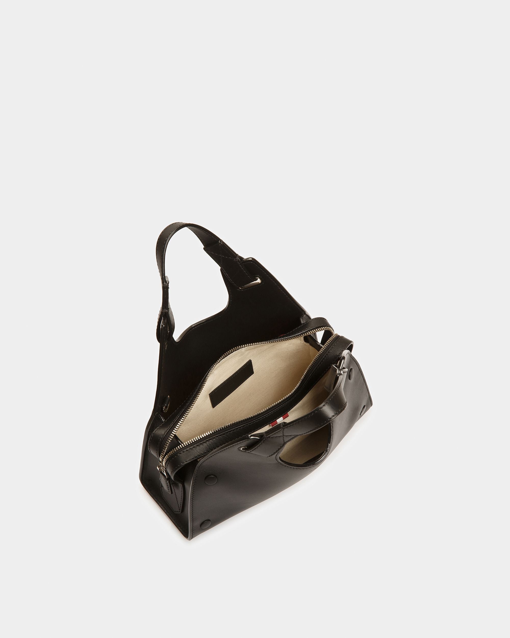 Ahres Klein Schultertasche Aus Leder In Schwarz - Damen - Bally - 04