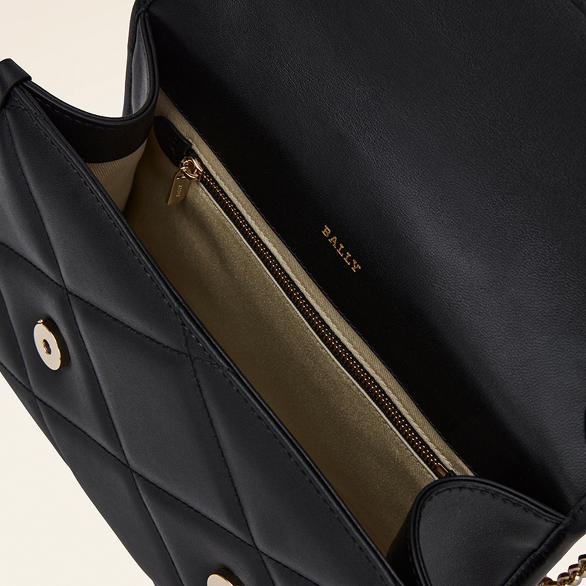 Women's Black Casual Crossbody Bag - Damen - Bally - 03