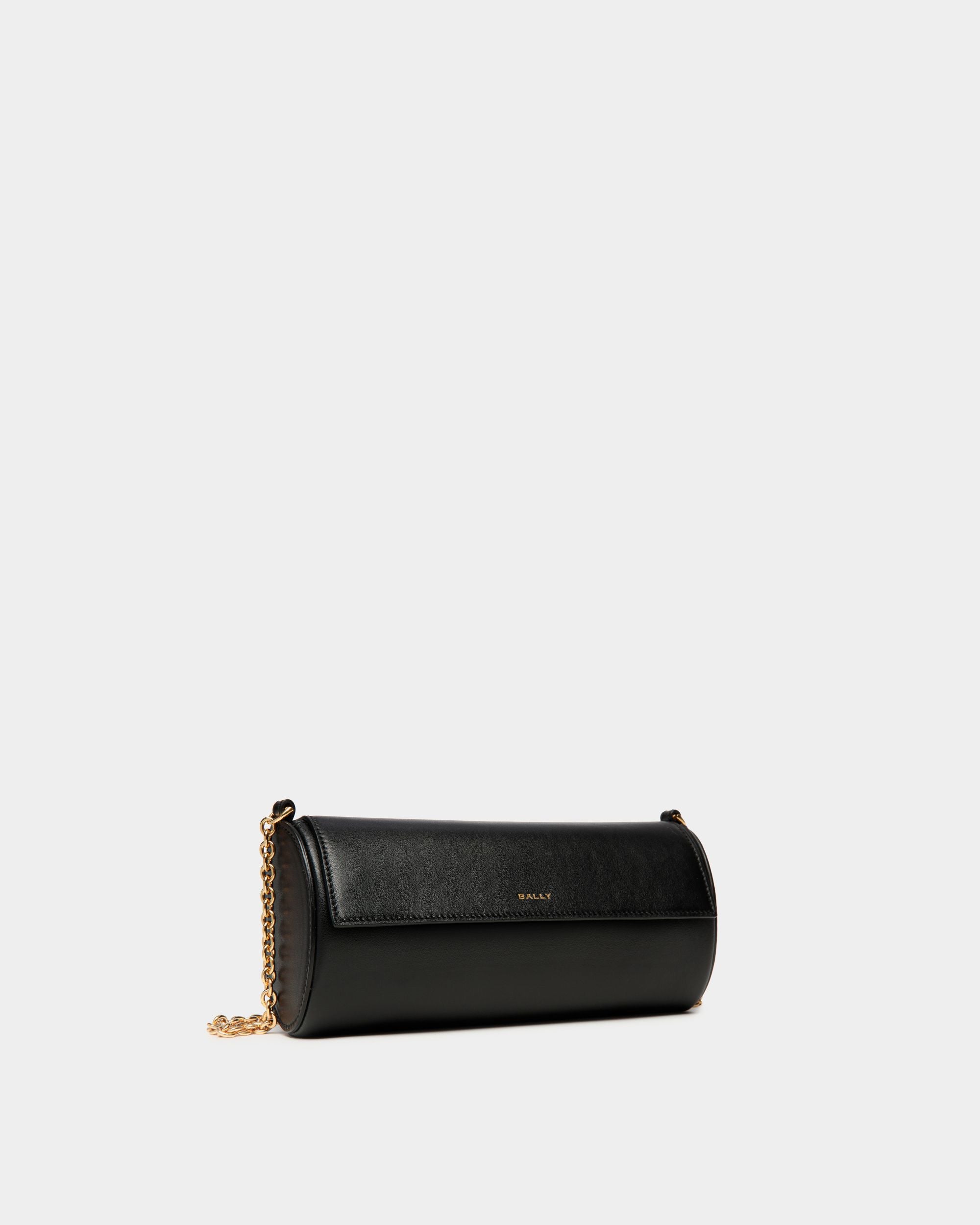 Emblem Minitasche Aus Leder In Schwarz - Damen - Bally - 04