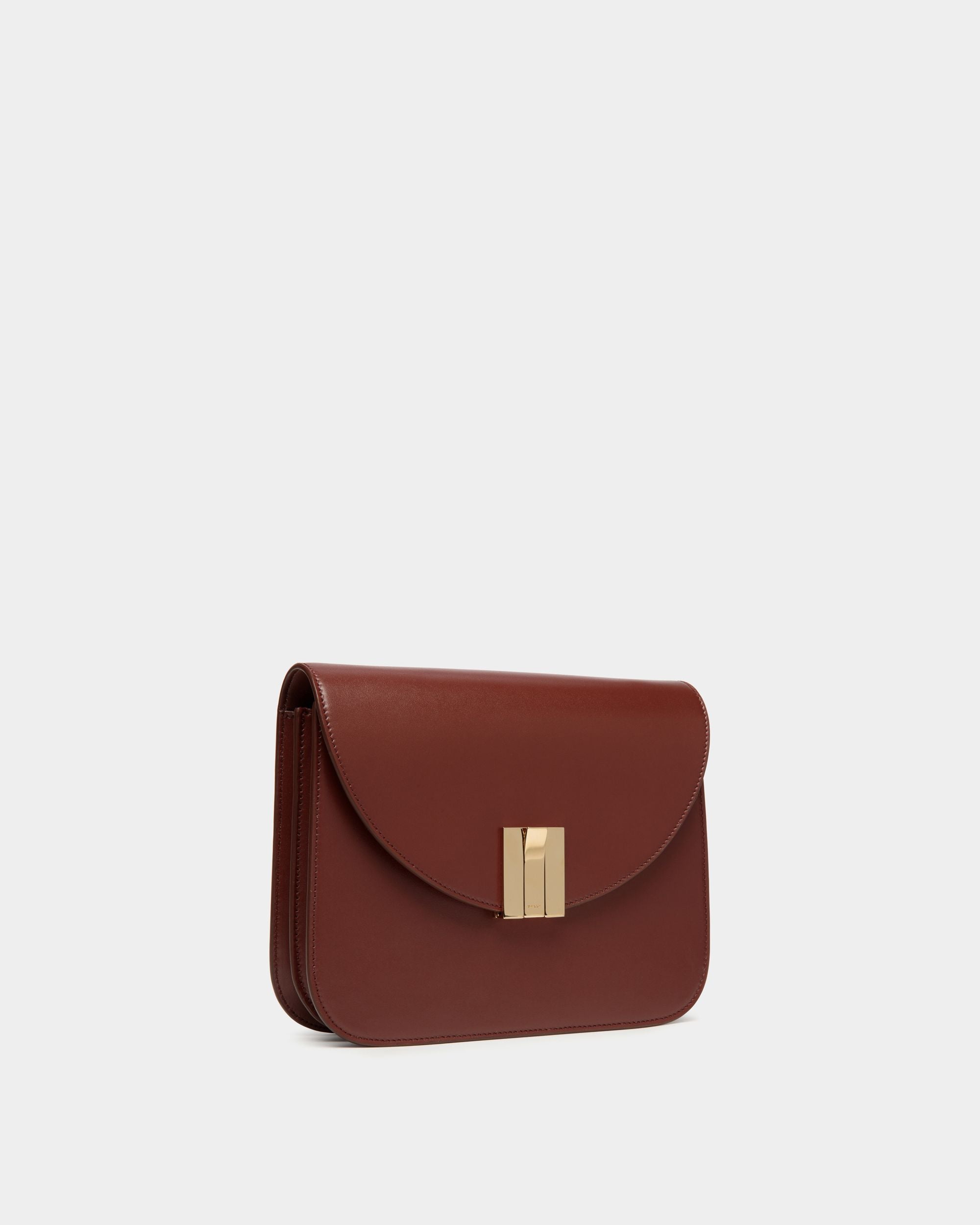 Ollam Umhängetasche Aus Leder In Braun - Damen - Bally - 03