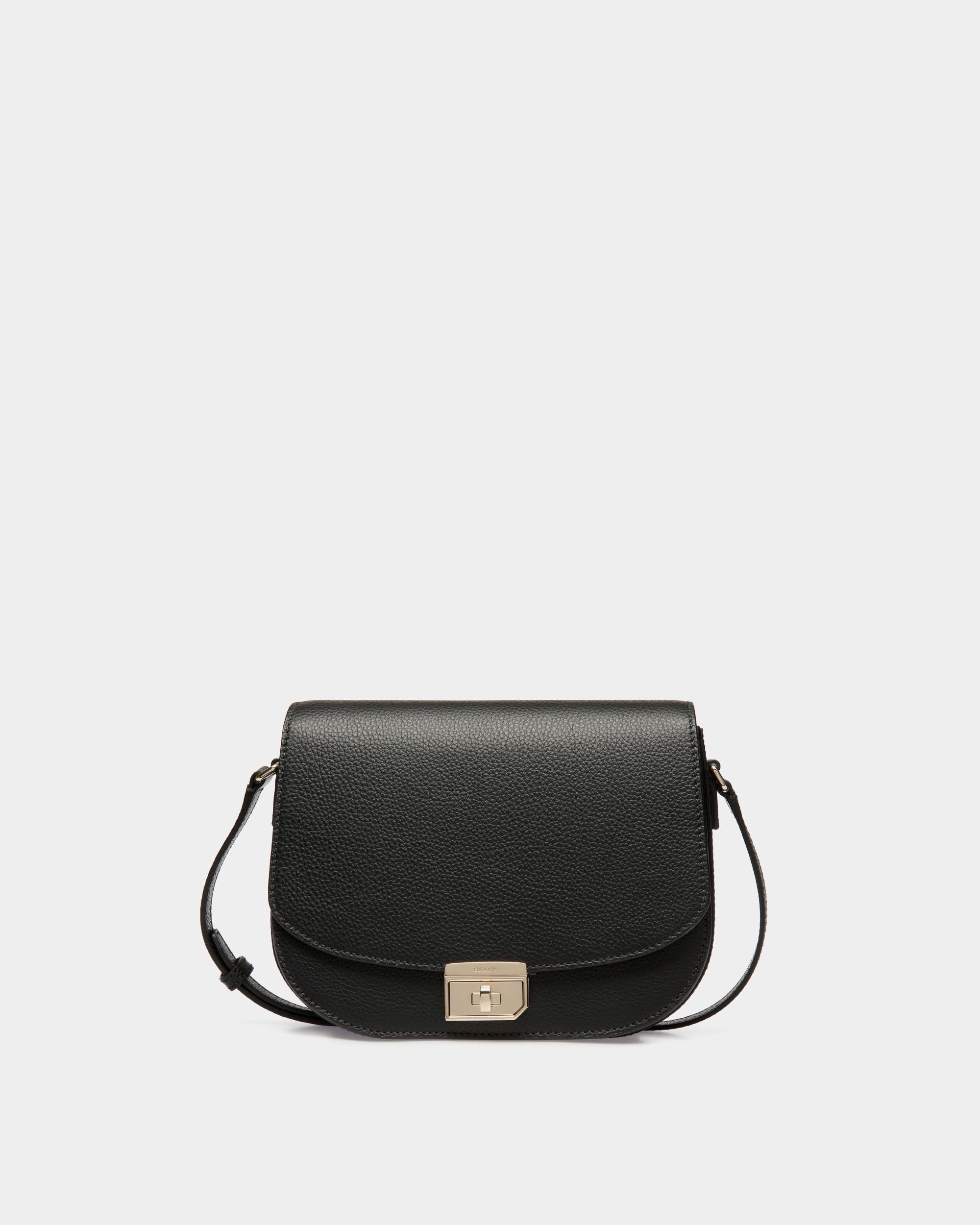 Crossbody Bag In Black Leather - Damen - Bally - 01