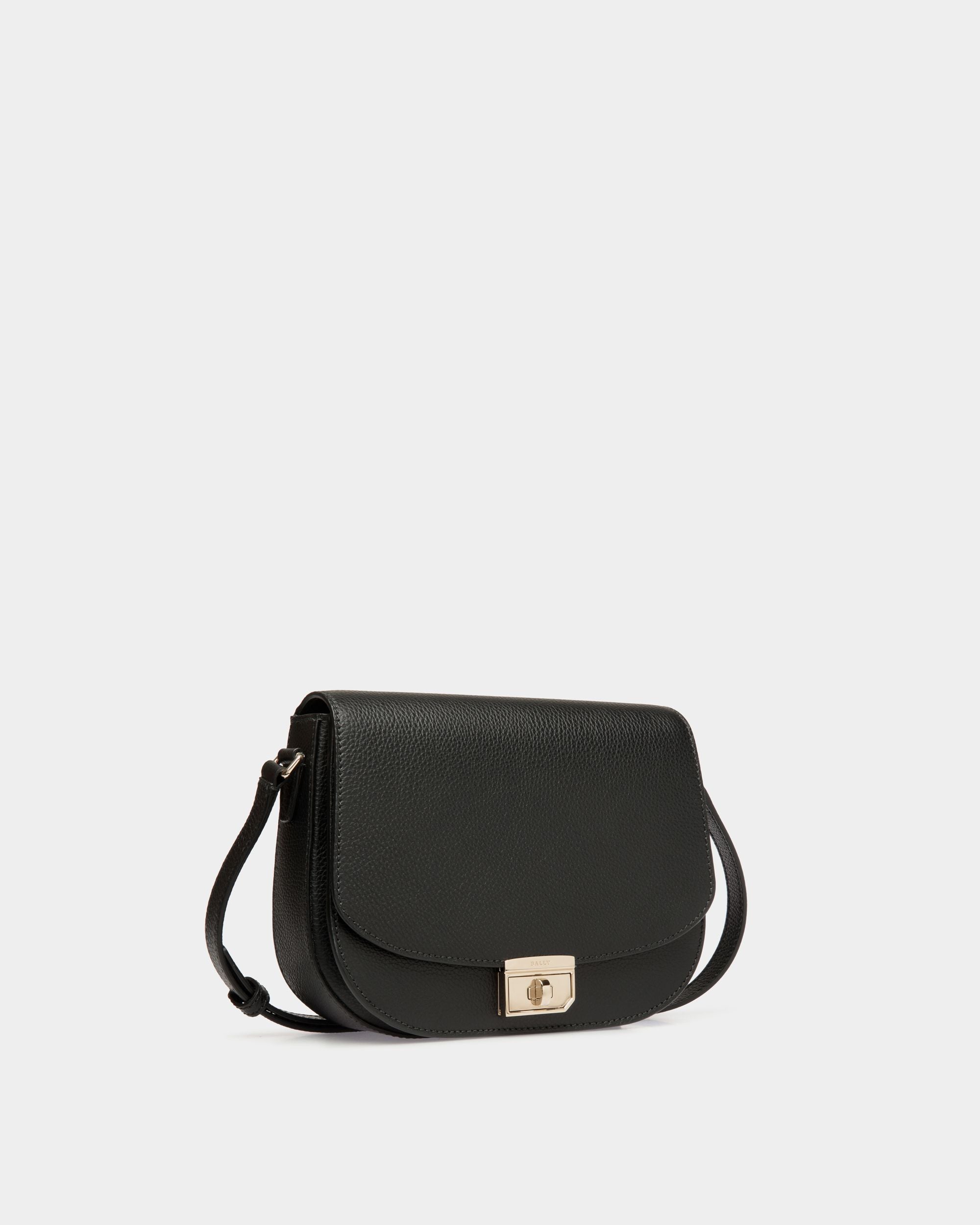 Crossbody Bag In Black Leather - Damen - Bally - 03