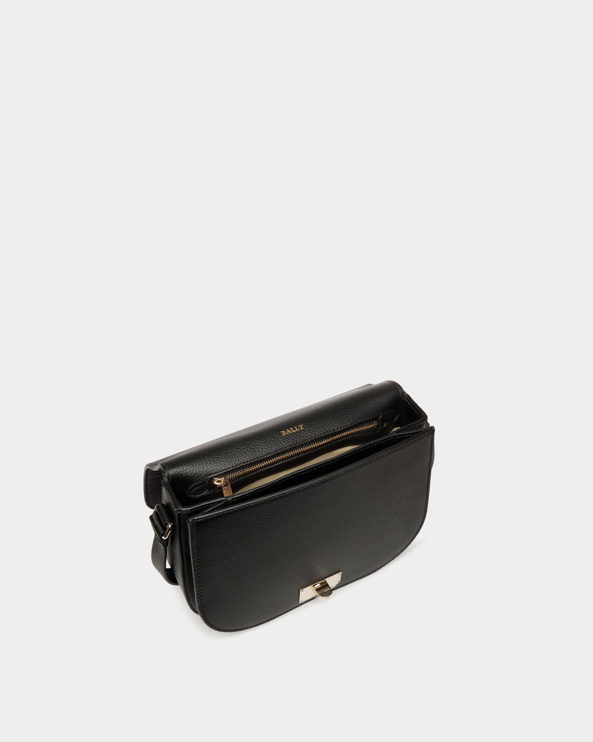Crossbody Bag In Black Leather - Damen - Bally - 04